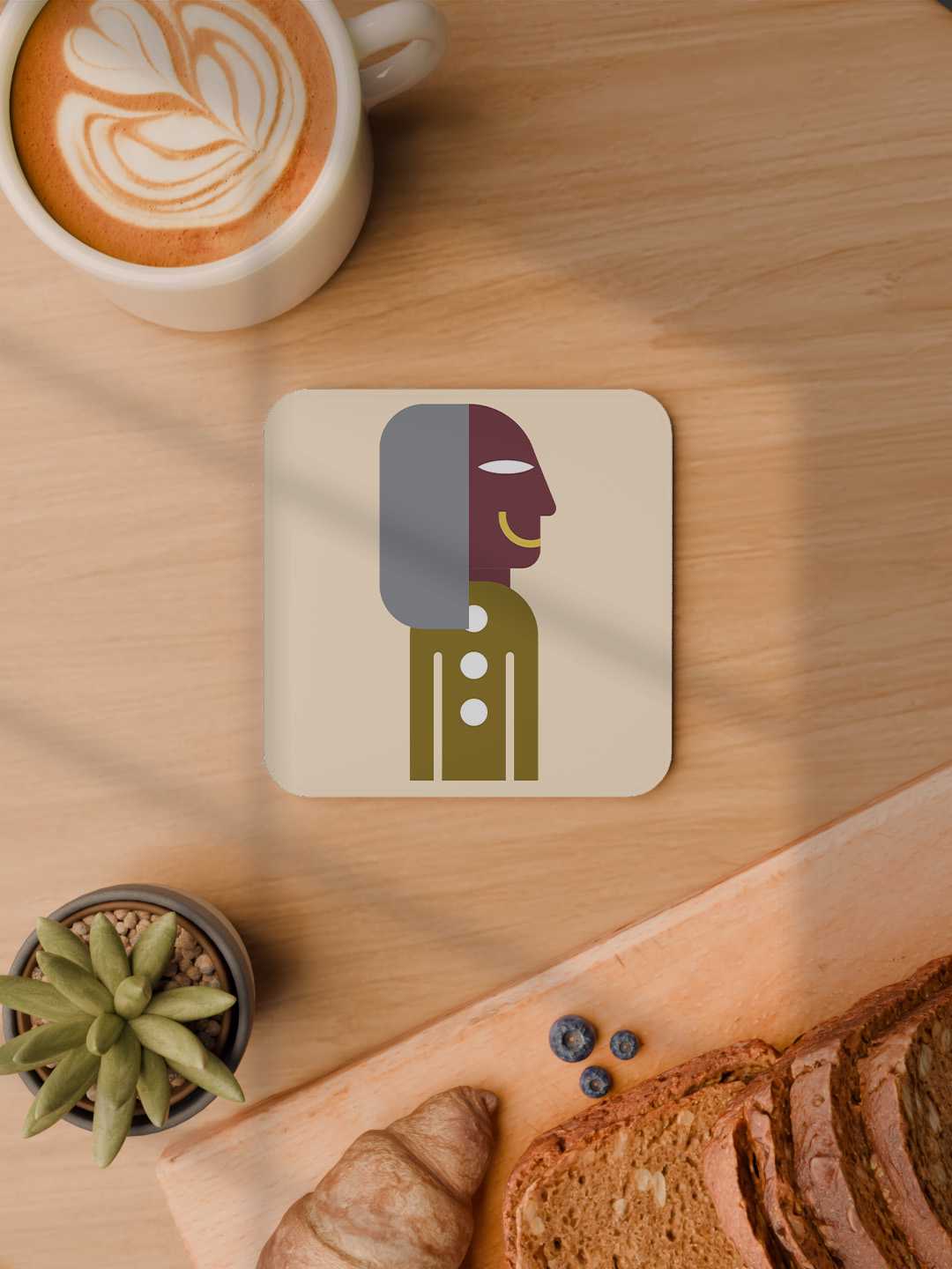 The Quirky Squad Graphic Coasters - Pack of 6