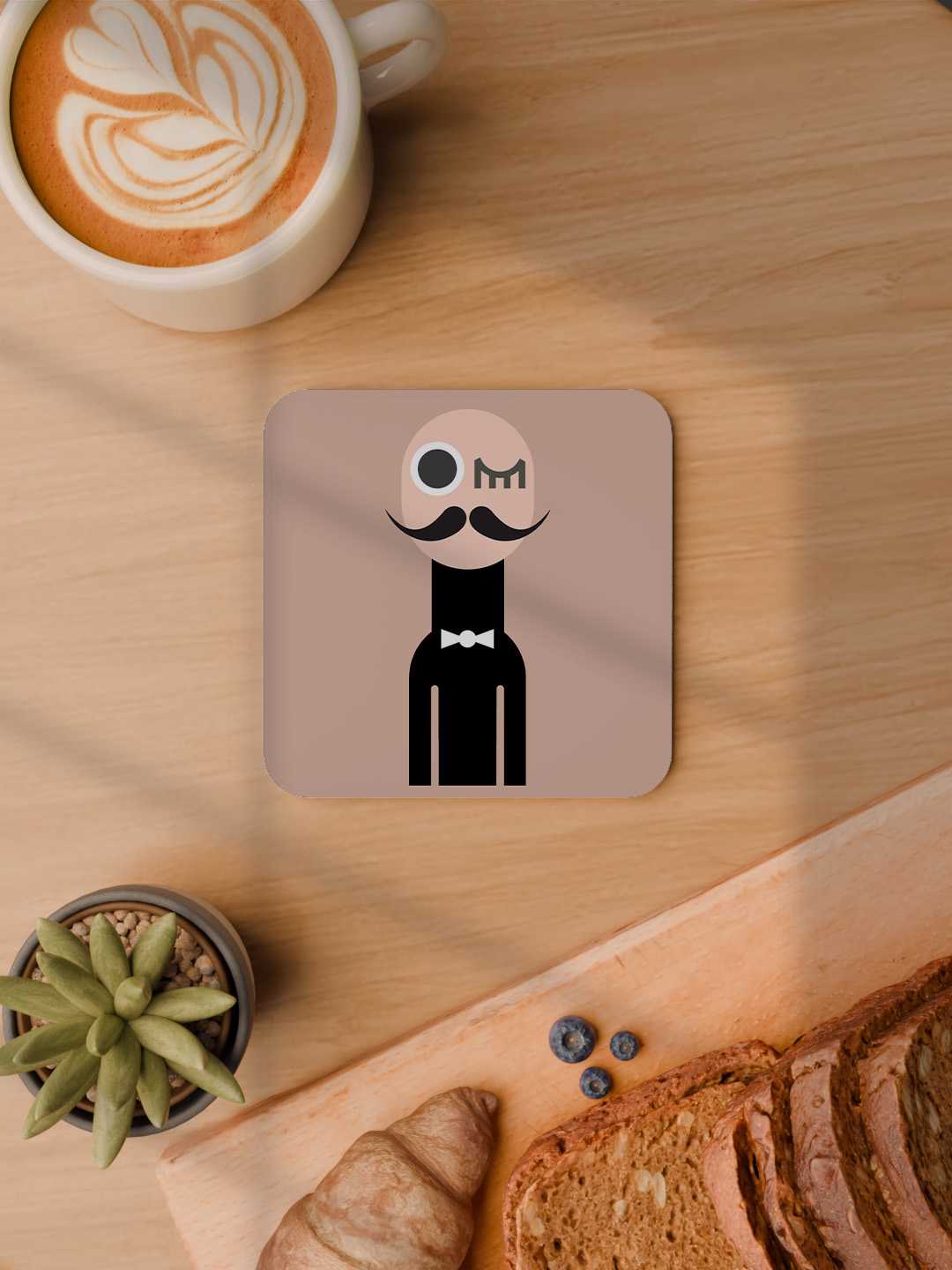 The Cool Crew Graphic Coasters - Pack of 6