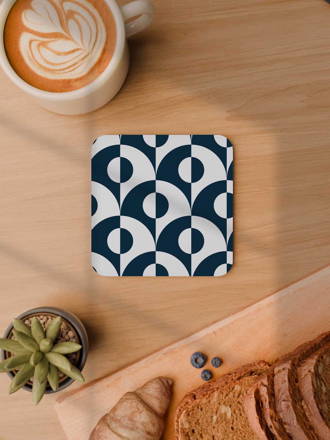 Modern Tiles Graphic Coasters - Pack of 6