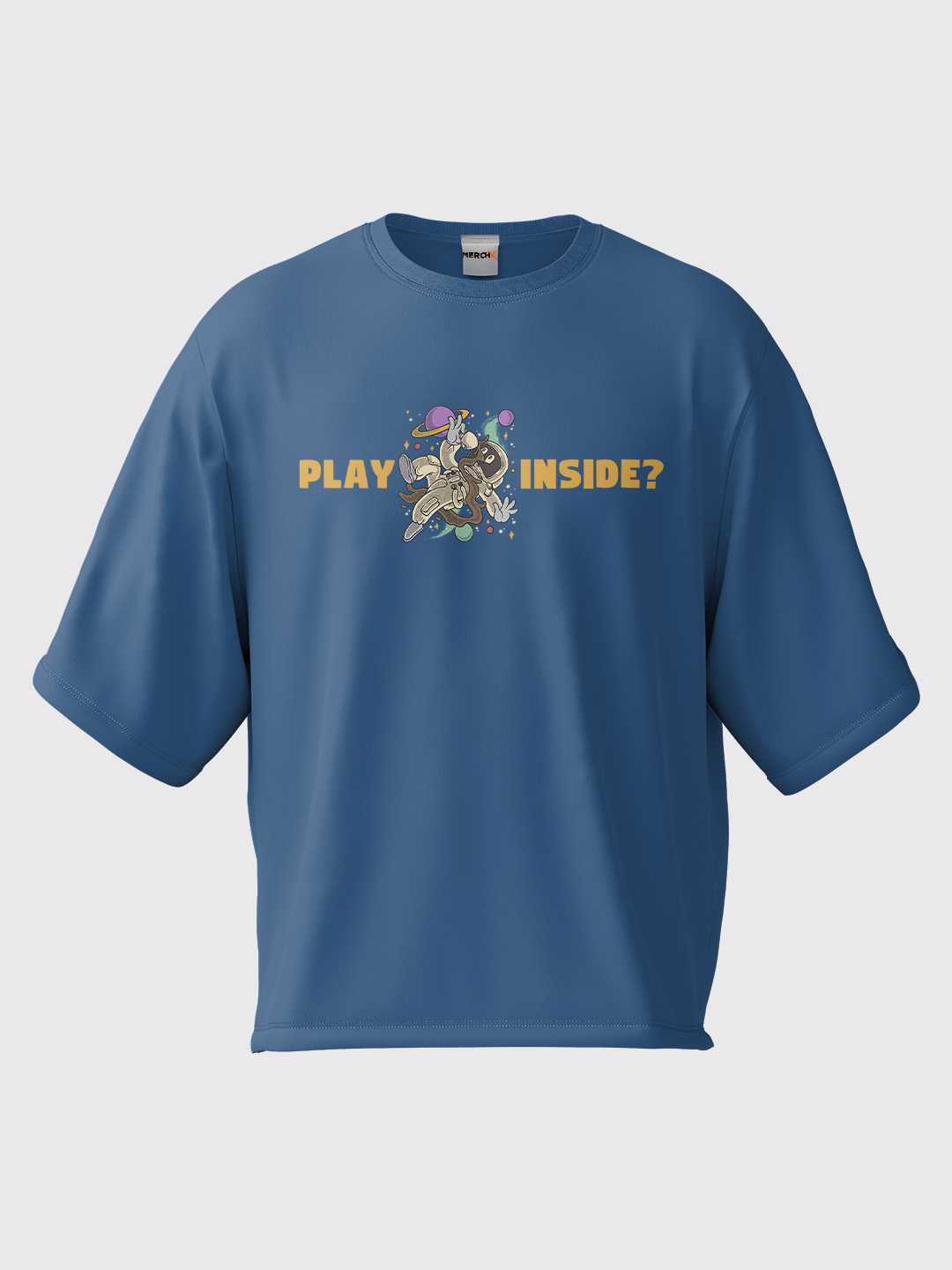 Play Inside Oversized Tee