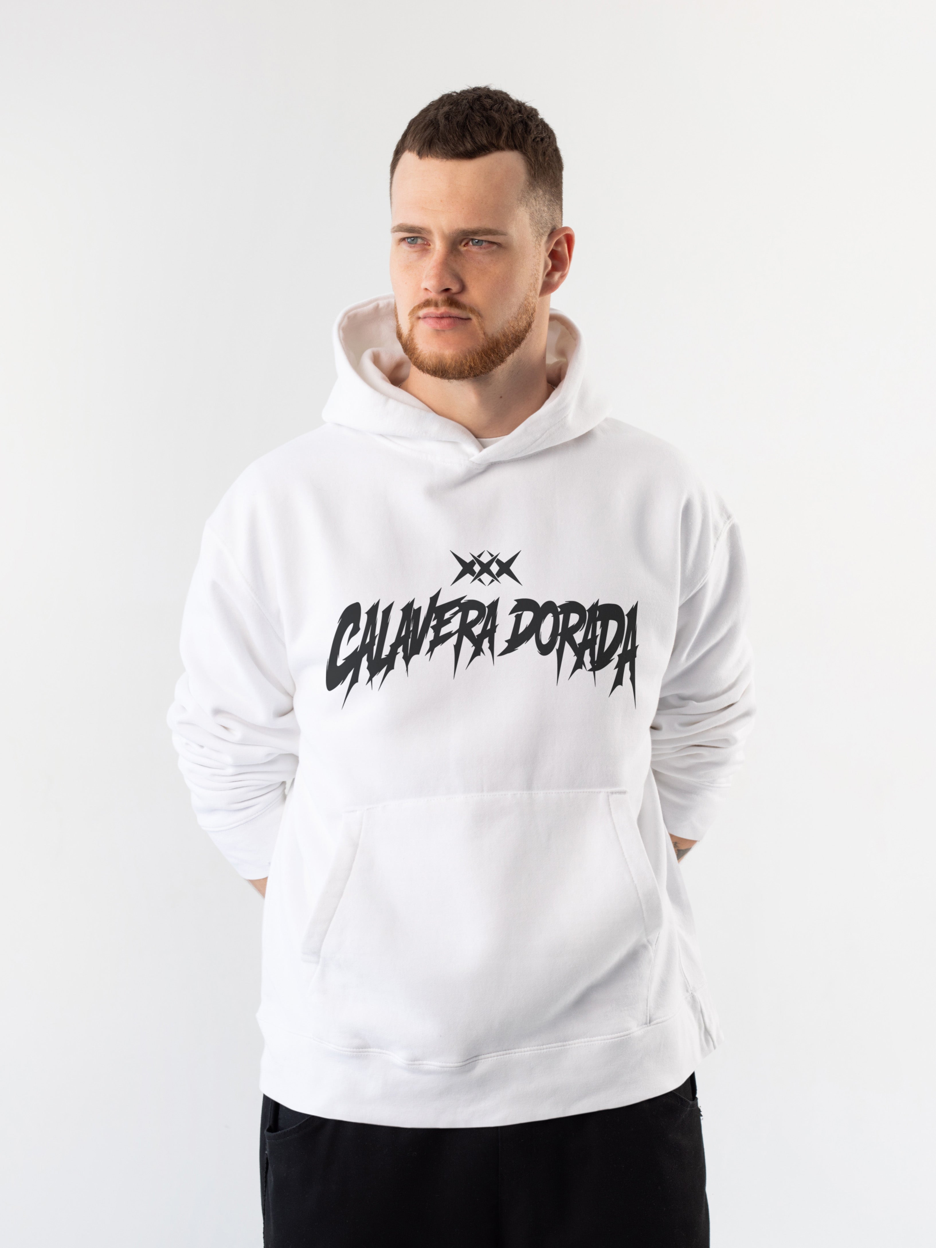 Calavera Dorada Pullover Hoodie