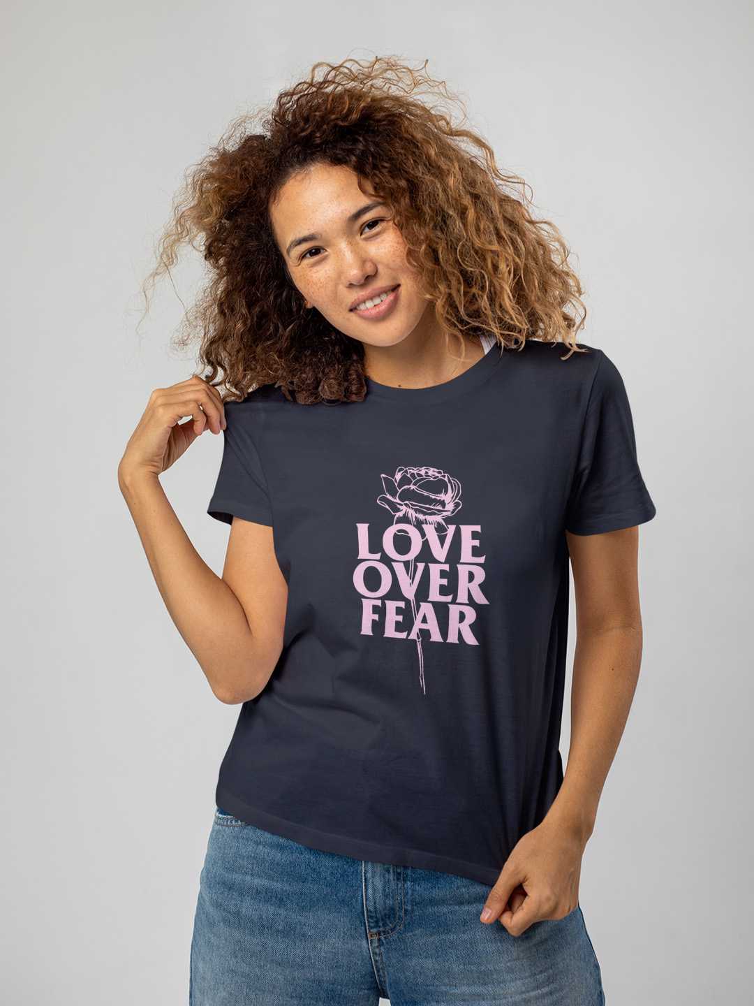 Love Over Fear Graphic Tee