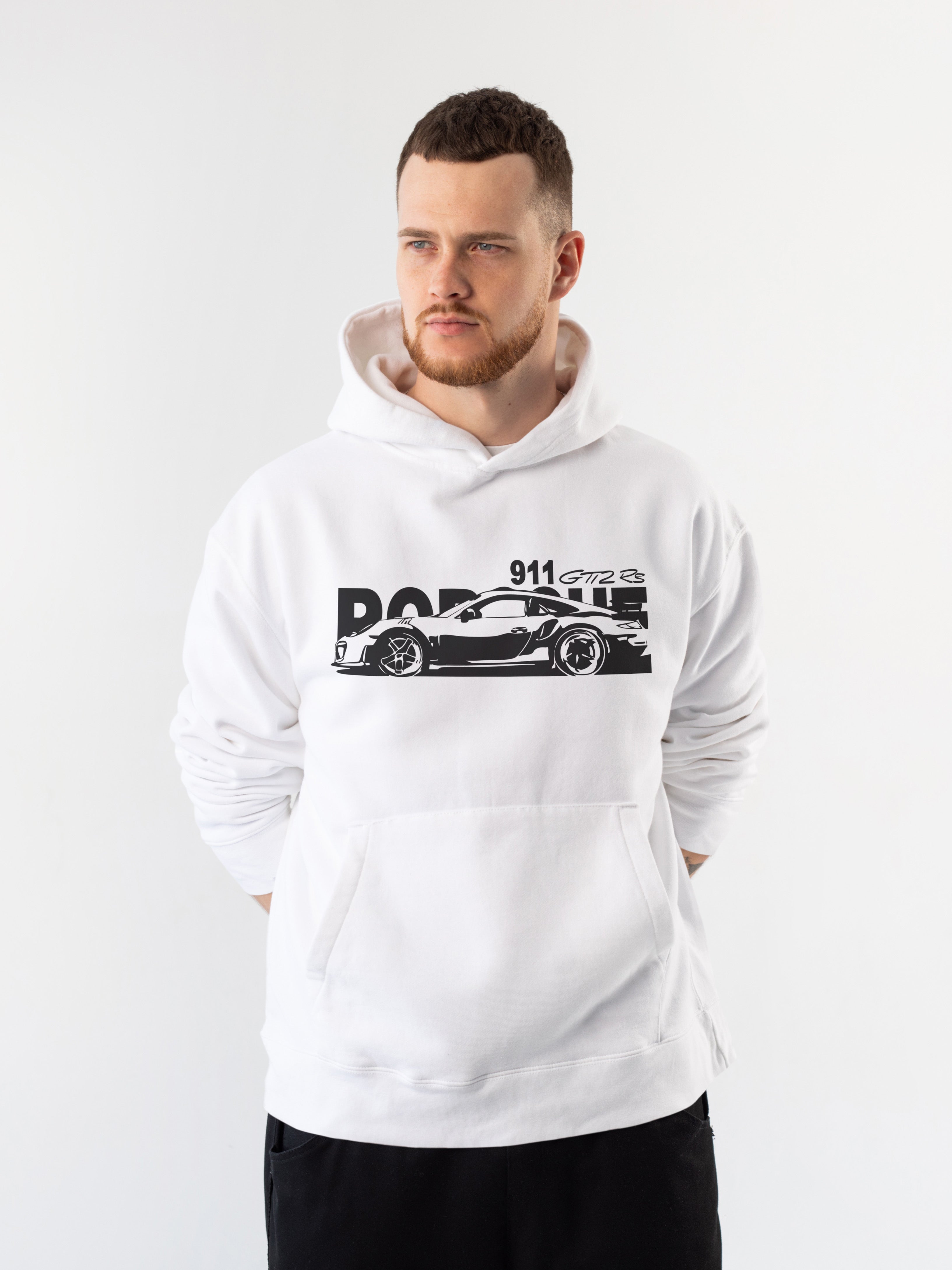 911 Sports Car Pullover Hoodie