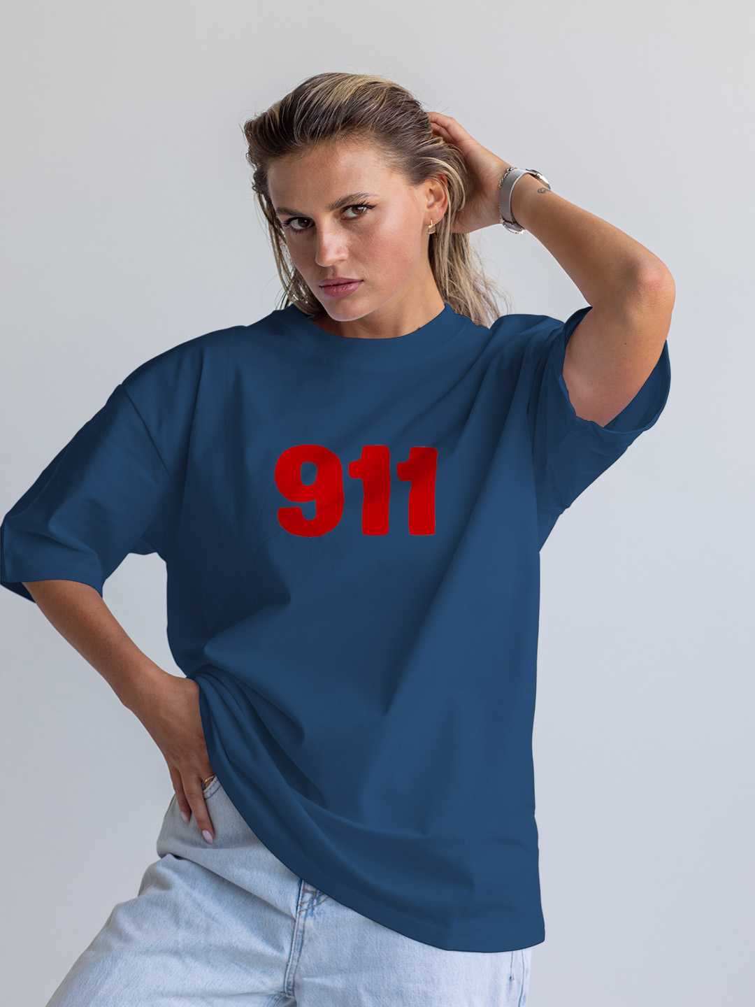 Sports Car 911 Oversized Tee
