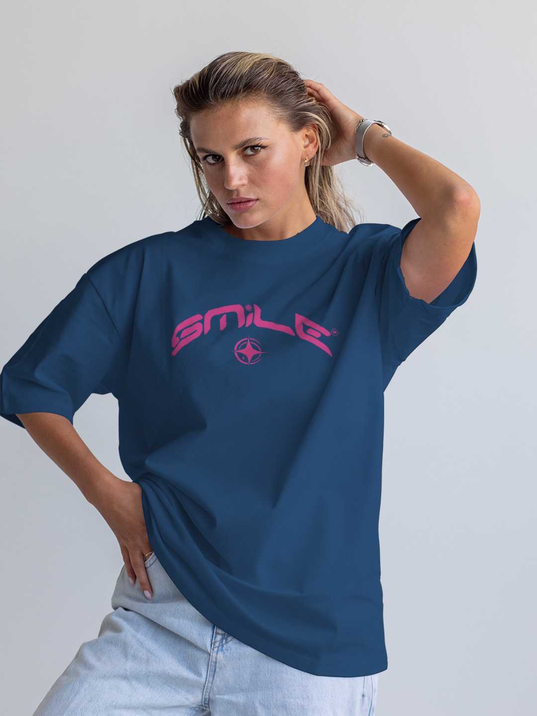 Smile Oversized Tee