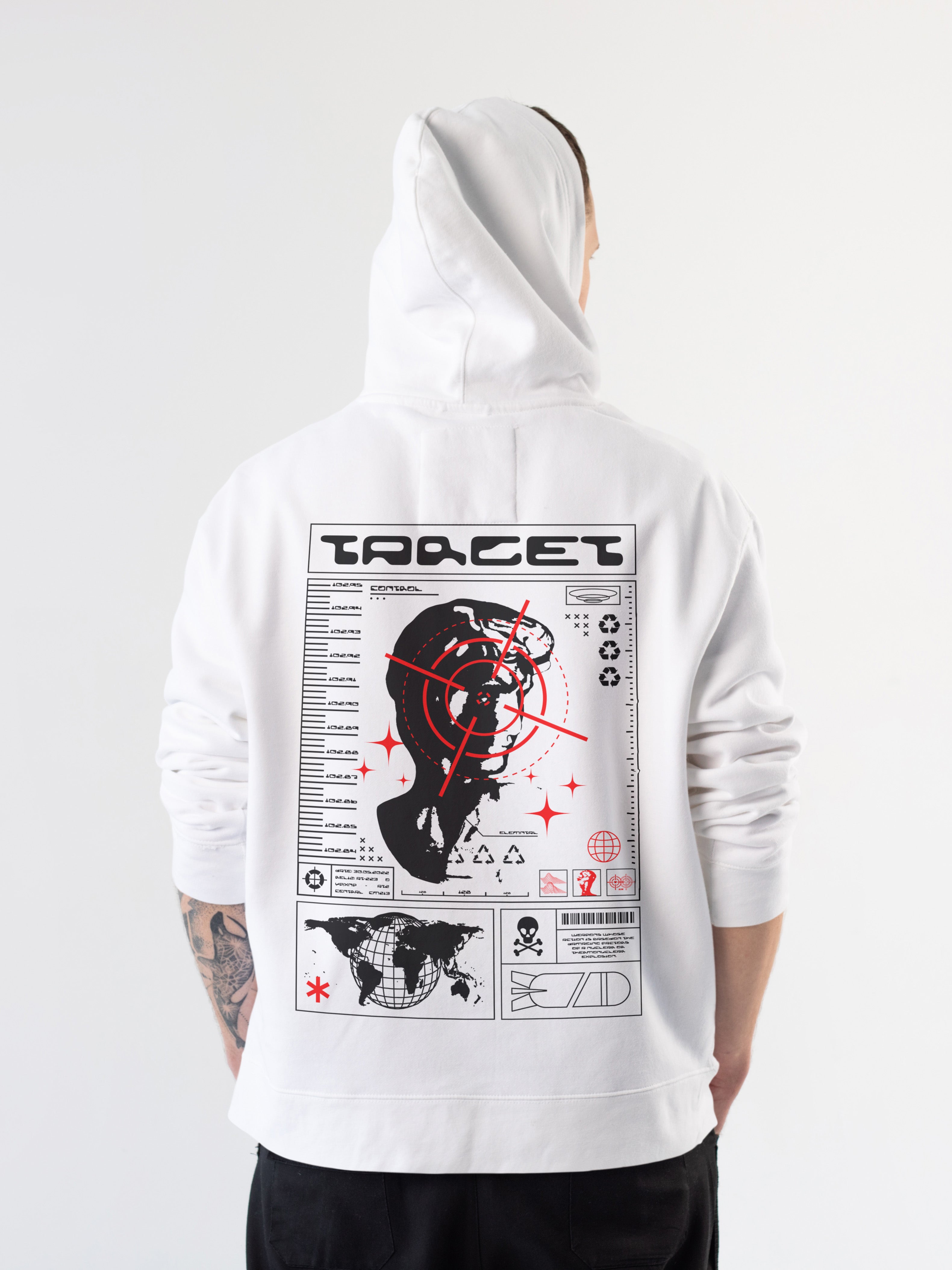 Target Pullover Hoodie