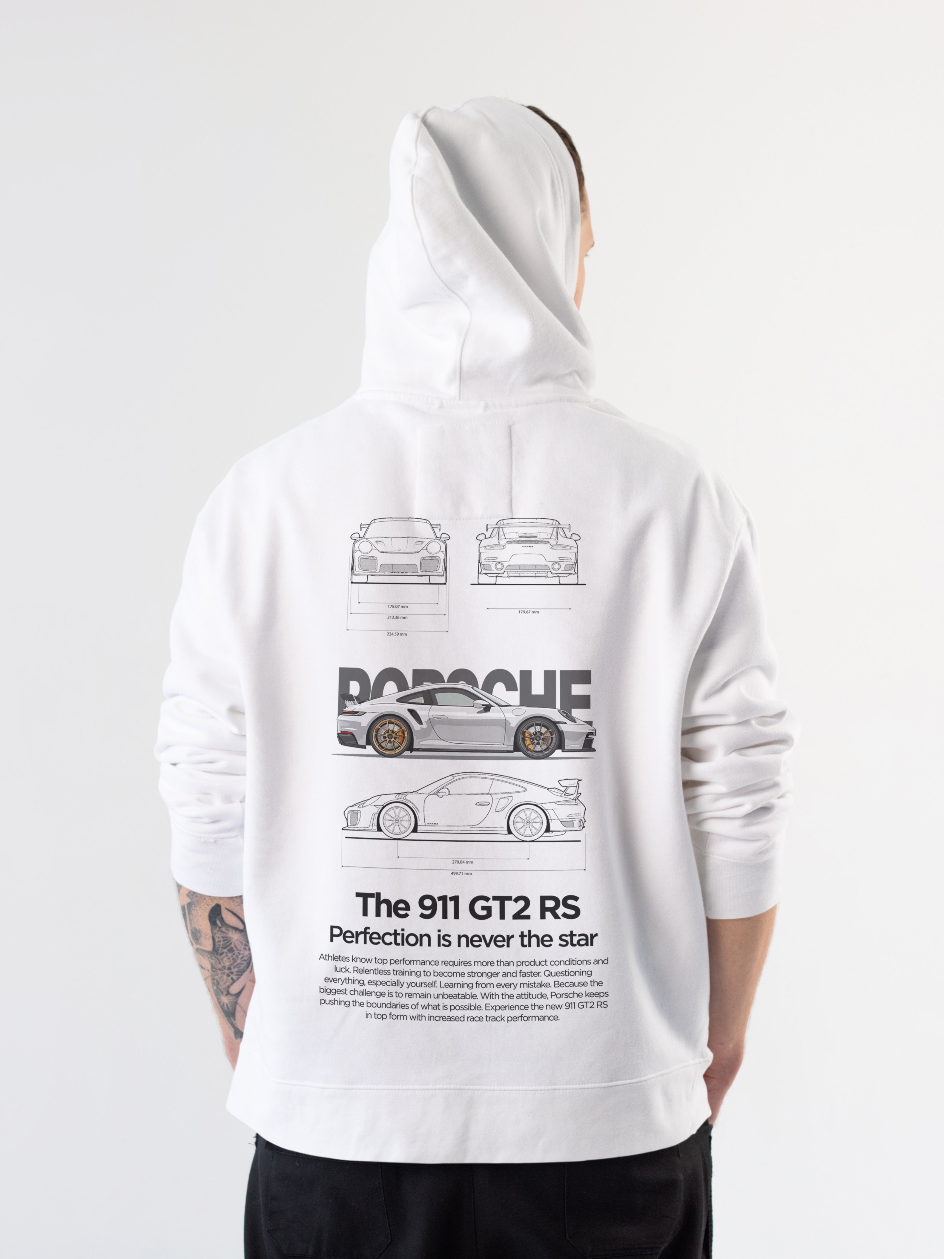 911 Sports Car Pullover Hoodie