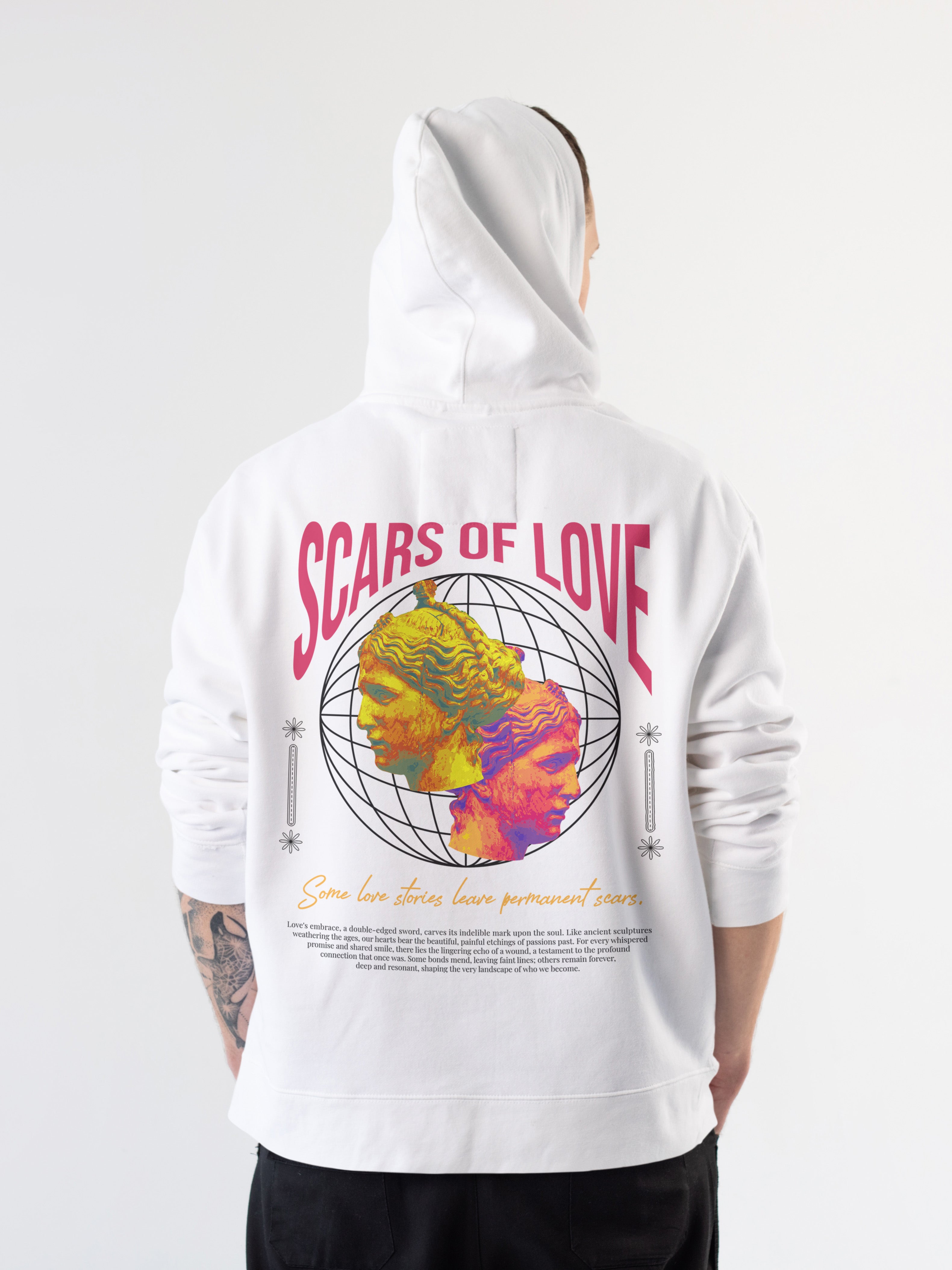 Scars of Love Pullover Hoodie