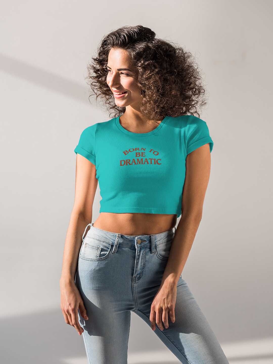 Born To Be Dramatic Graphic Baby Tee