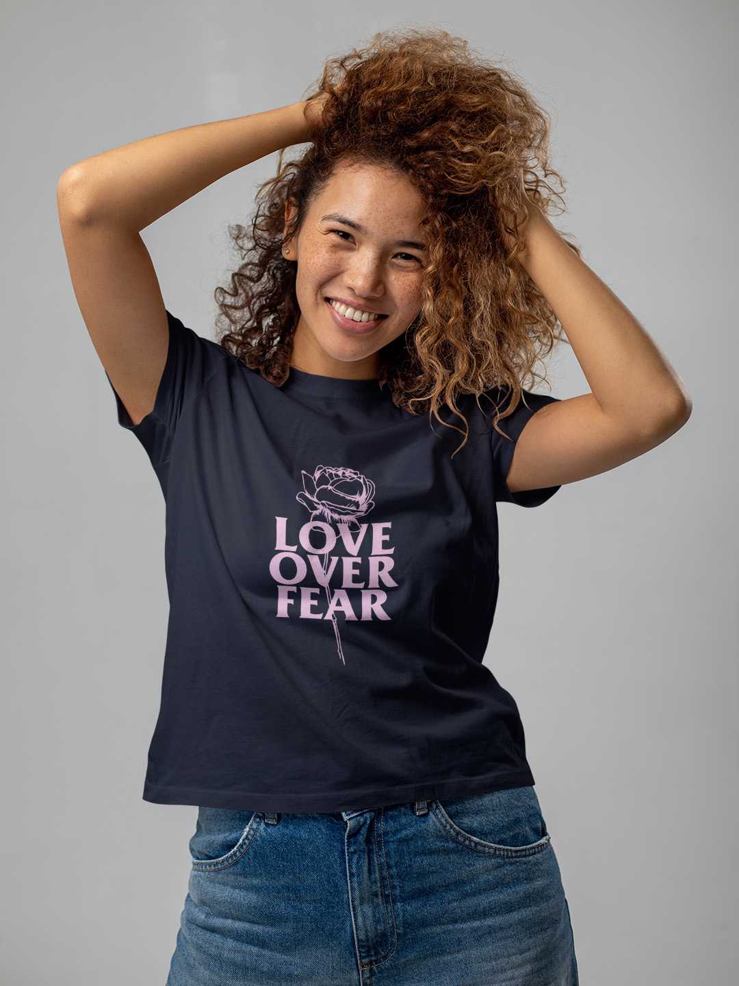 Love Over Fear Graphic Tee