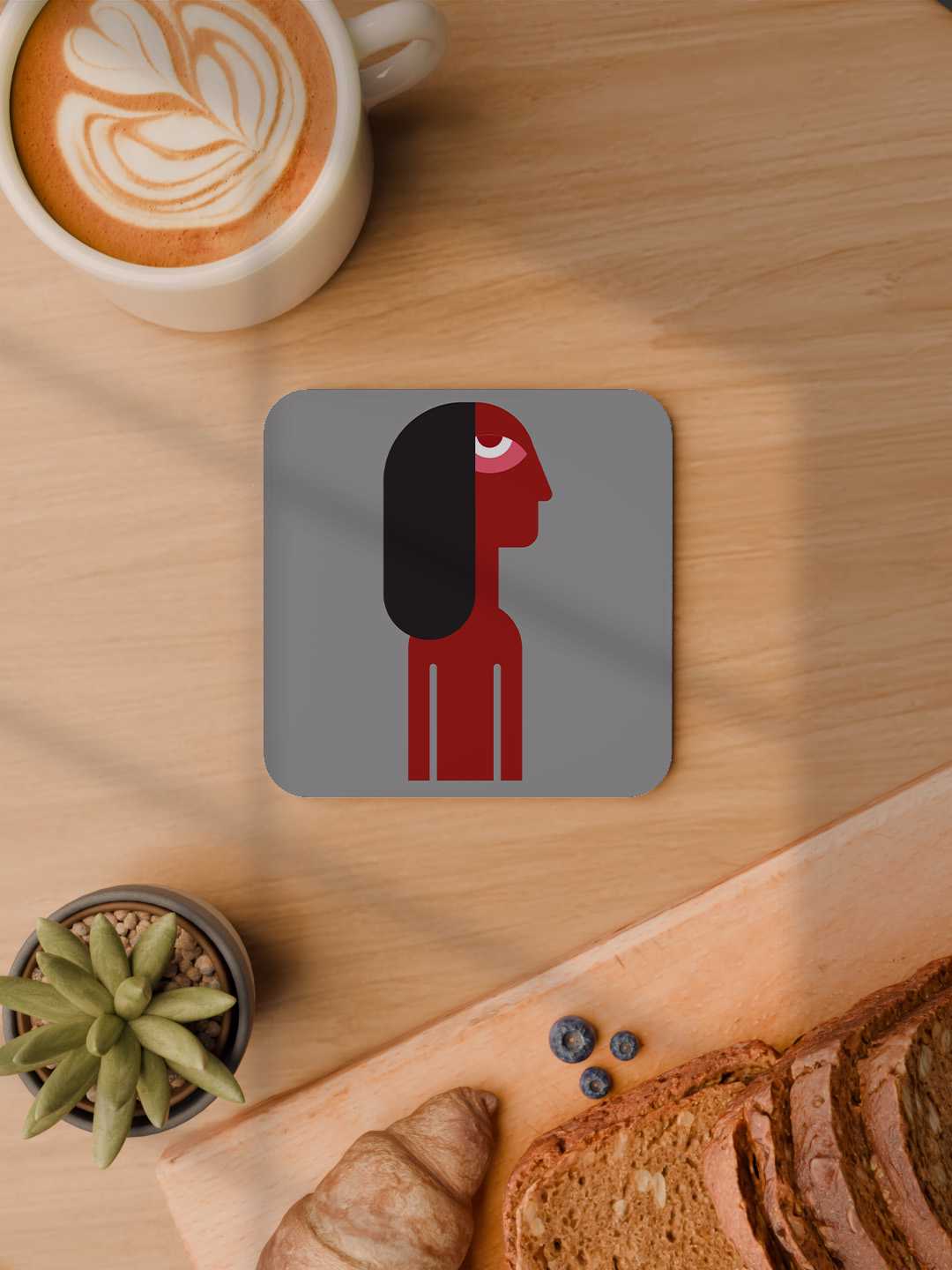 The Quirky Squad Graphic Coasters - Pack of 6