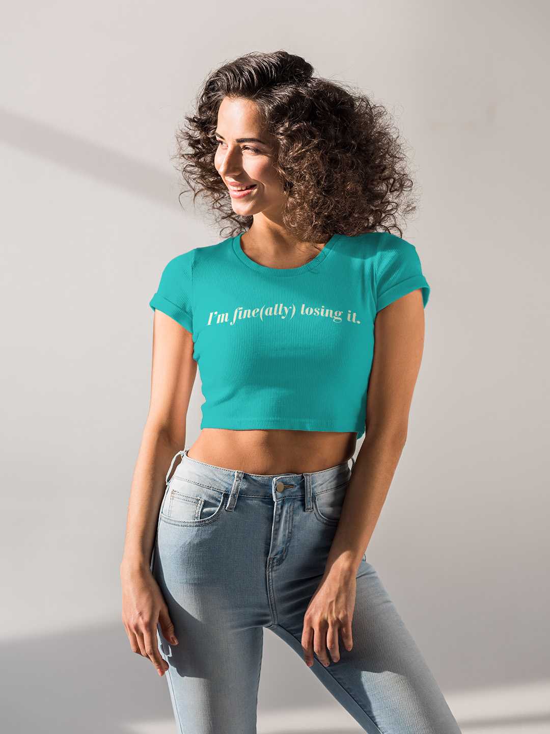 Finally Loving It Graphic Baby Tee