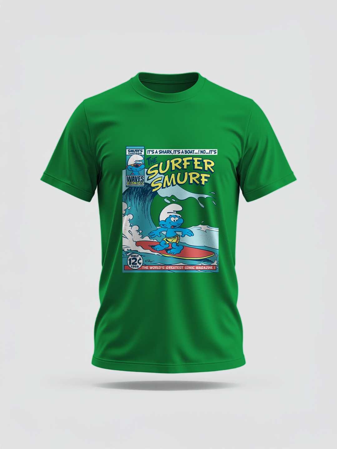 The Surfer Smurf Unisex Regular Tee
