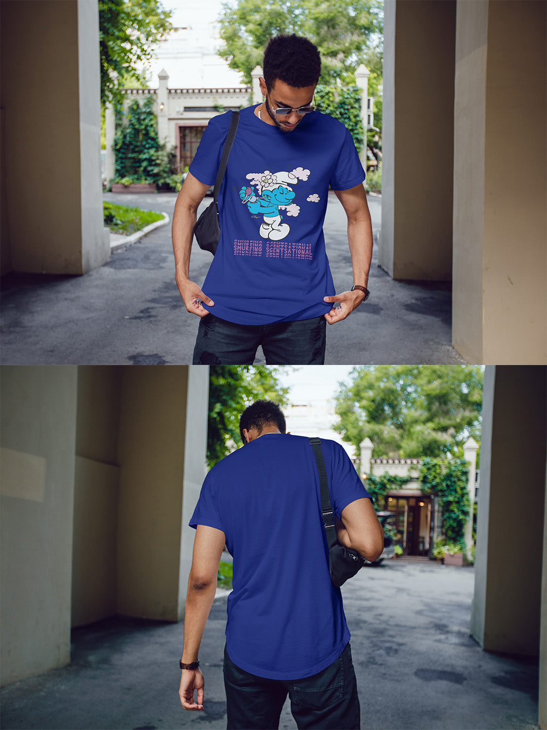 Scentsational Smurfs Regular Graphic Tee