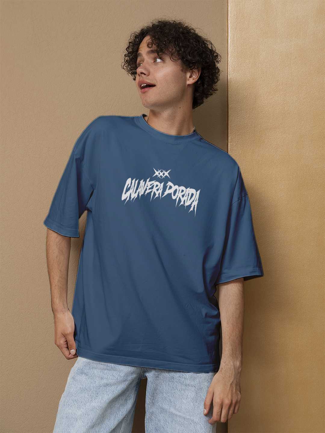 Calavera Dorada Oversized Tee