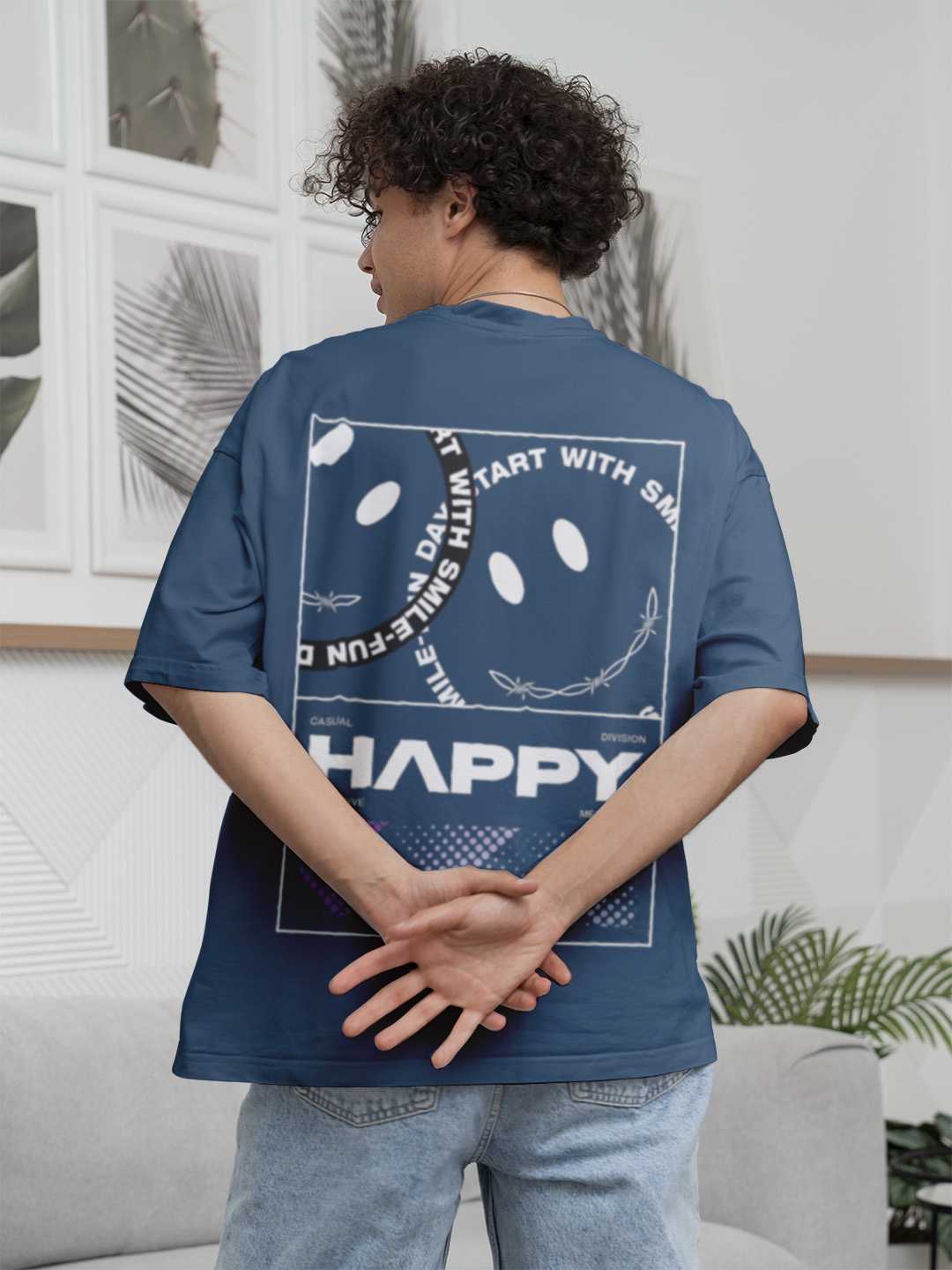 Happy Oversized Tee