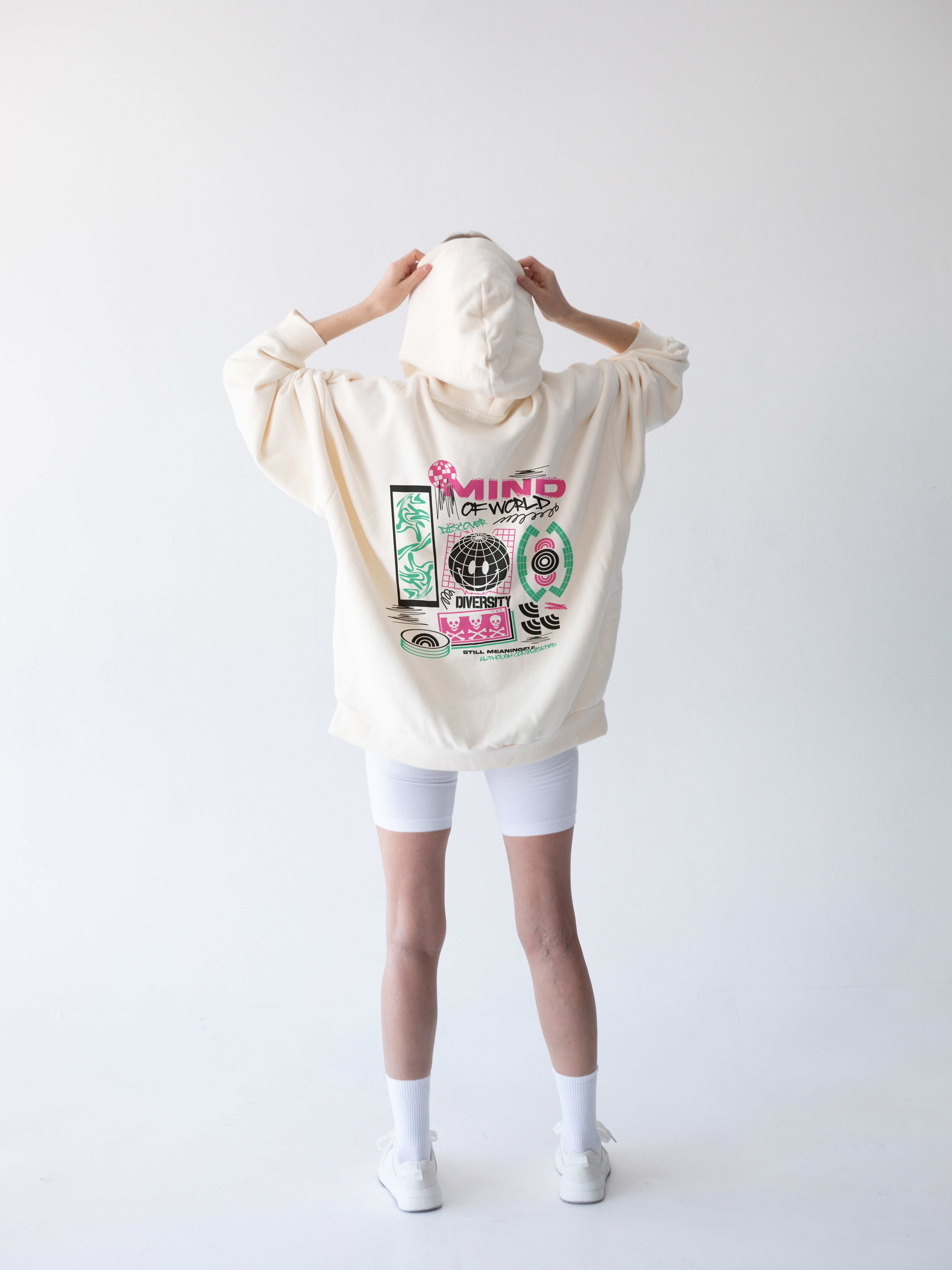 Mind of World Pullover Hoodie