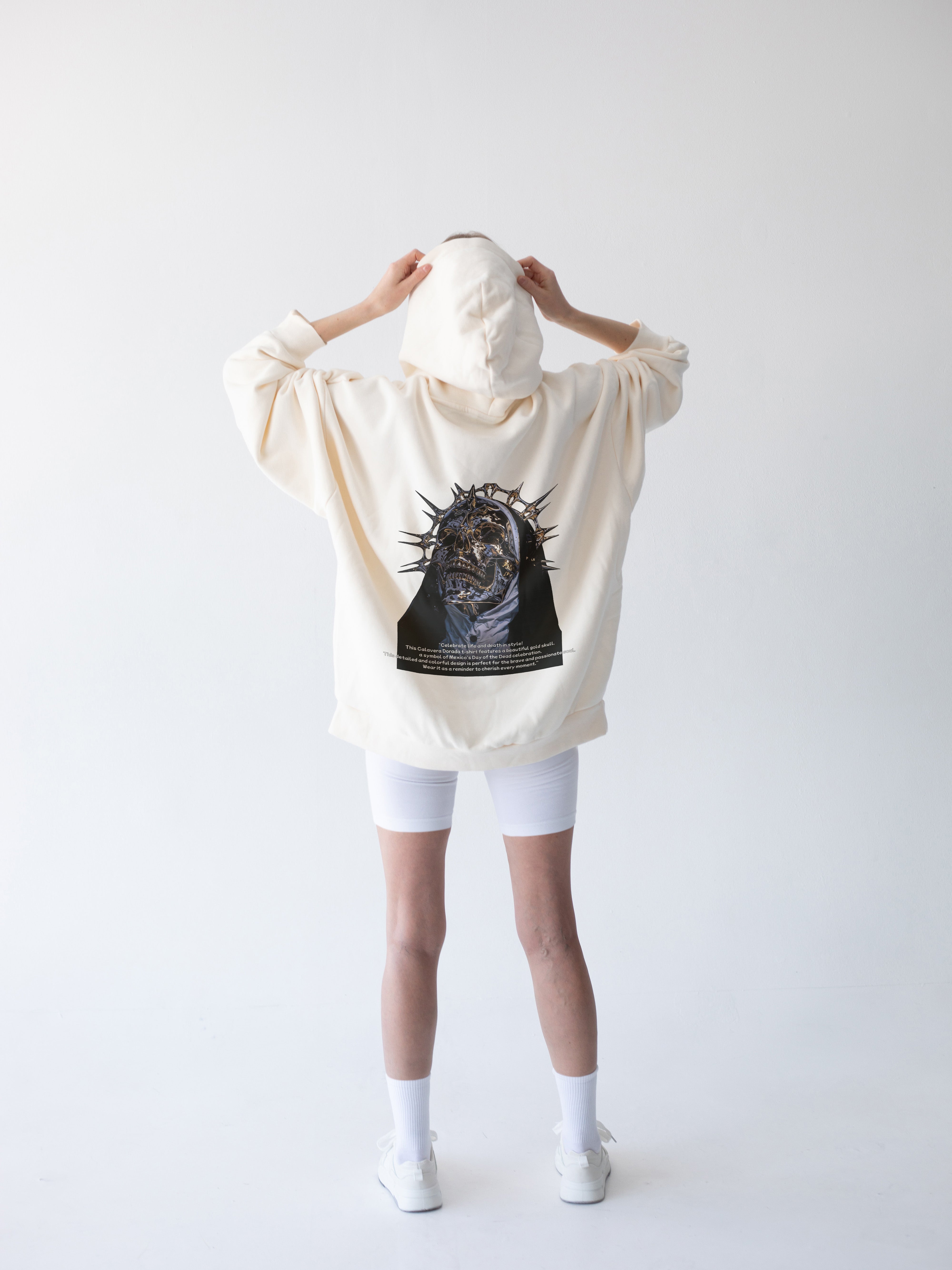 Calavera Dorada Pullover Hoodie