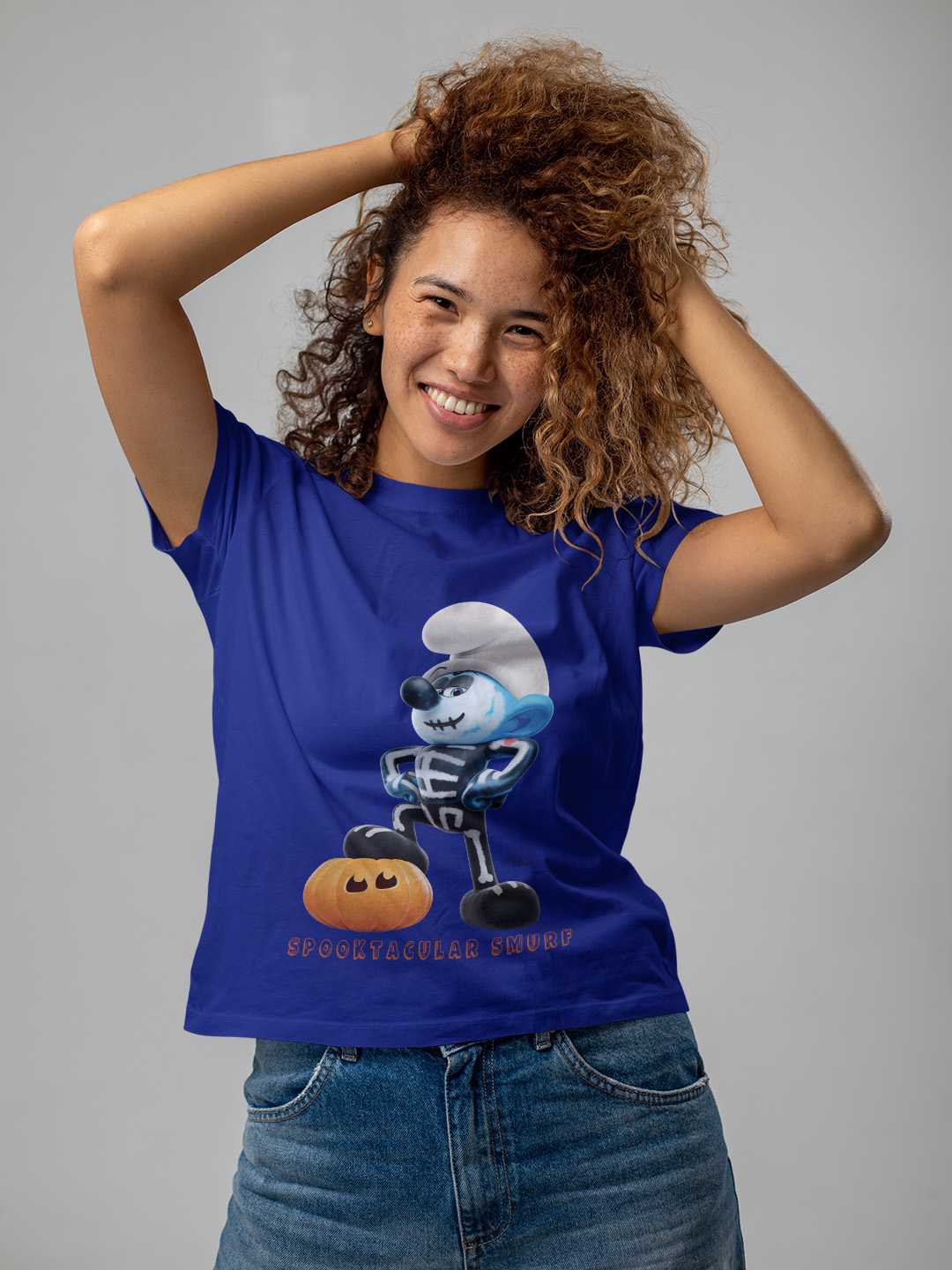 Spooktacular Smurf Regular Graphic Tee