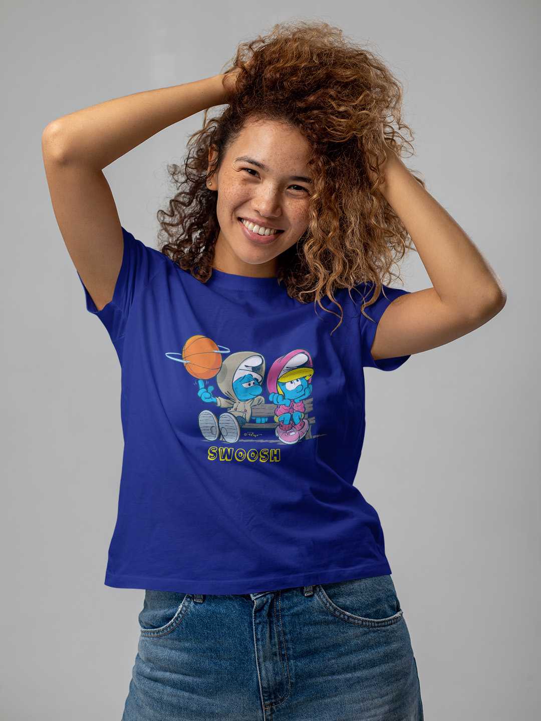 Swooosh Smurf Regular Graphic Tee