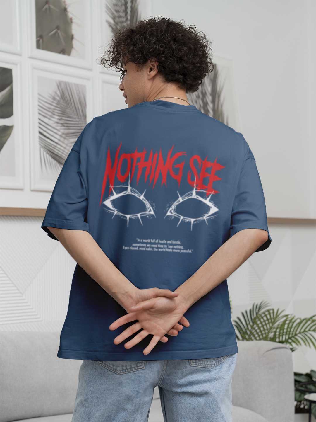 Nothing See Oversized Tee