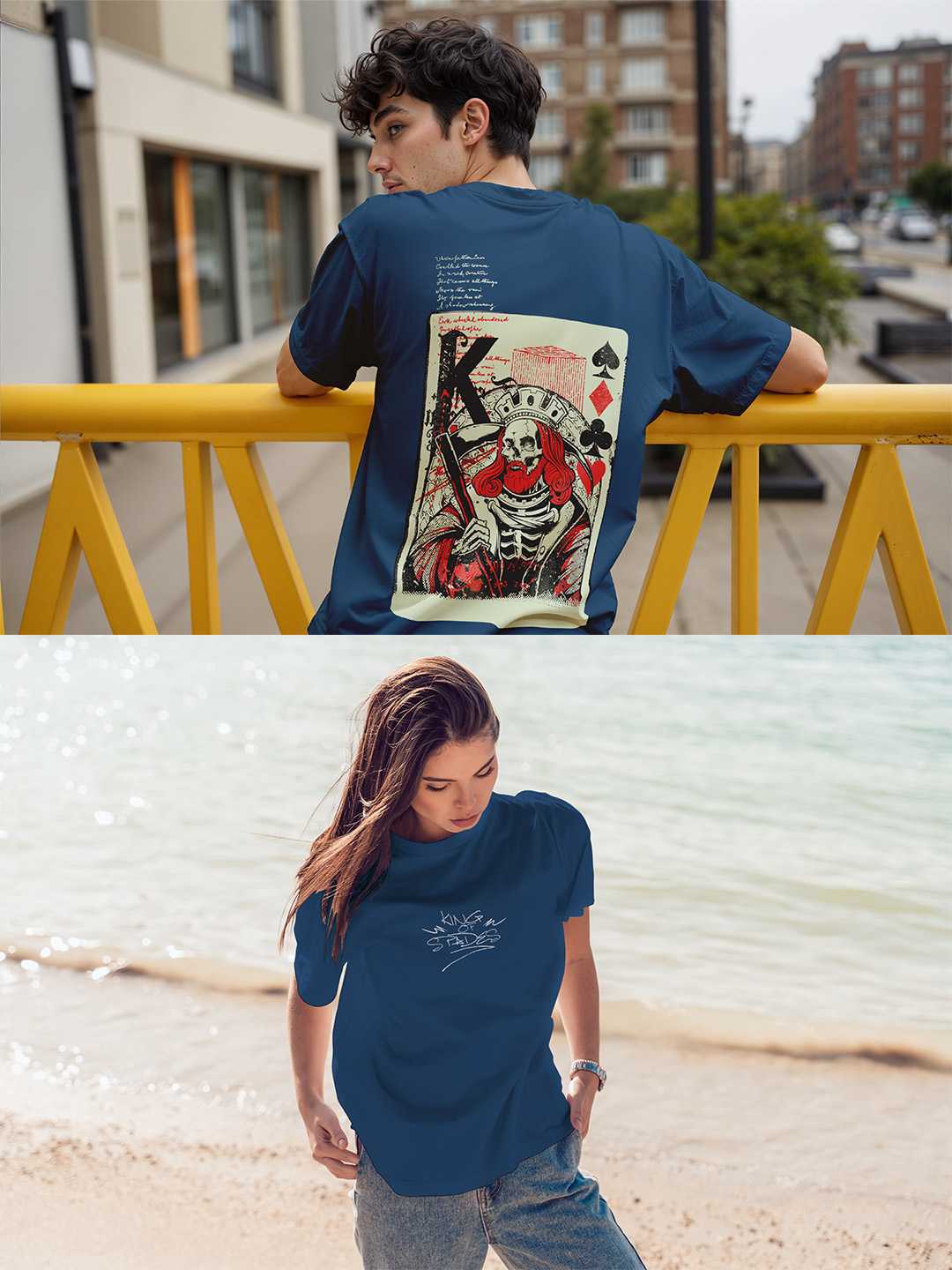 King of Spade Oversized Tee