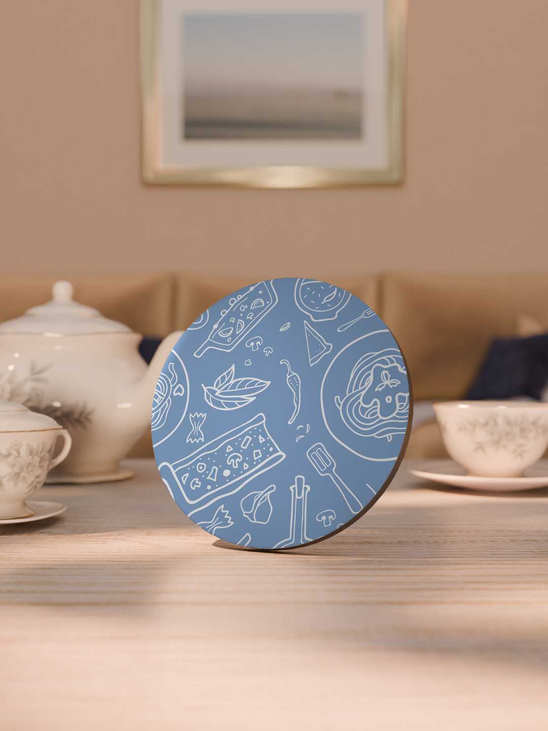 Whimsy Kitchen Graphic Coasters - Pack of 6