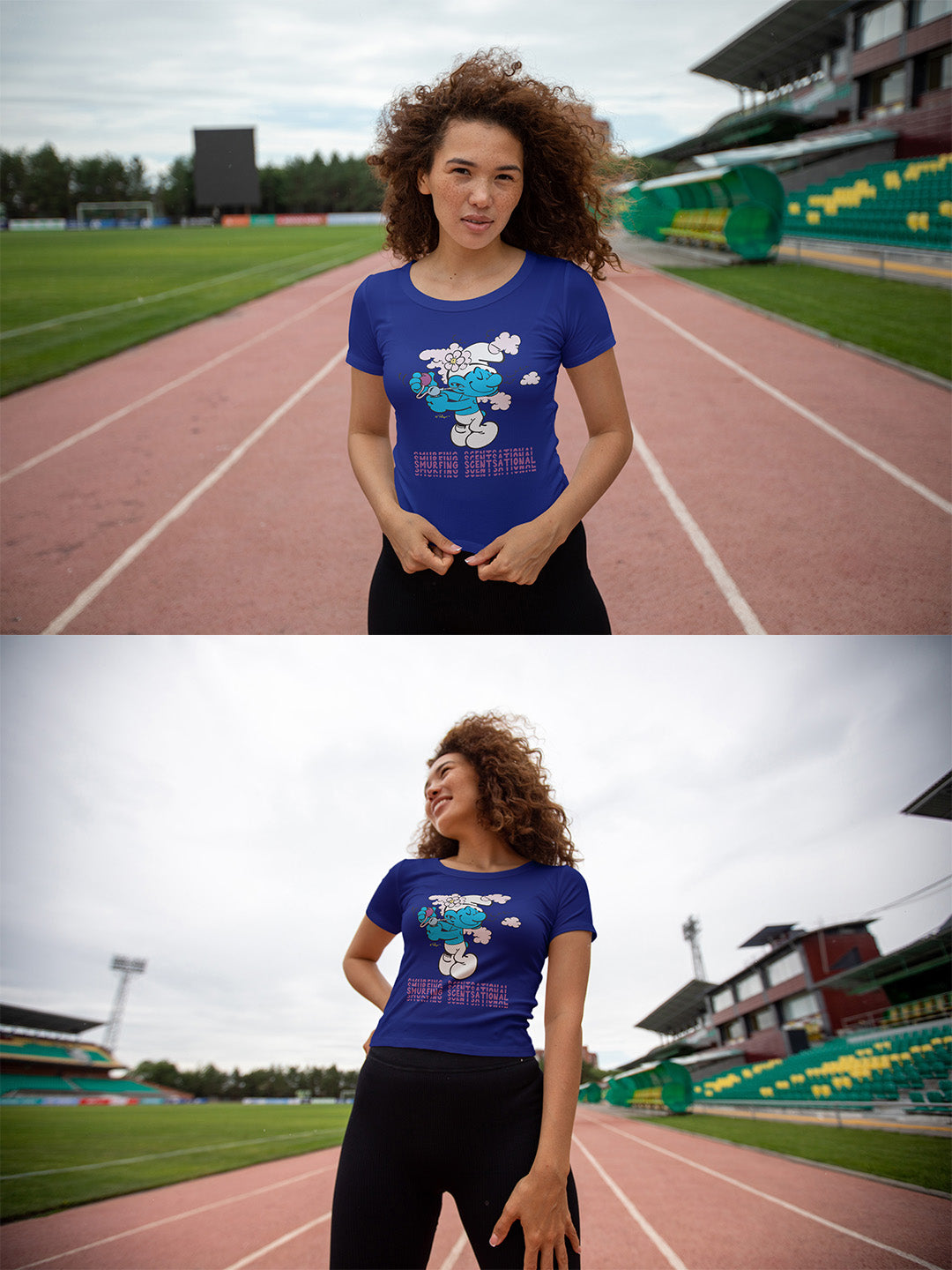 Scentsational Smurfs Regular Graphic Tee