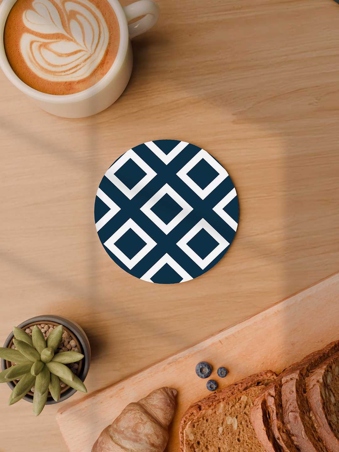 Modern Tiles Graphic Coasters - Pack of 6