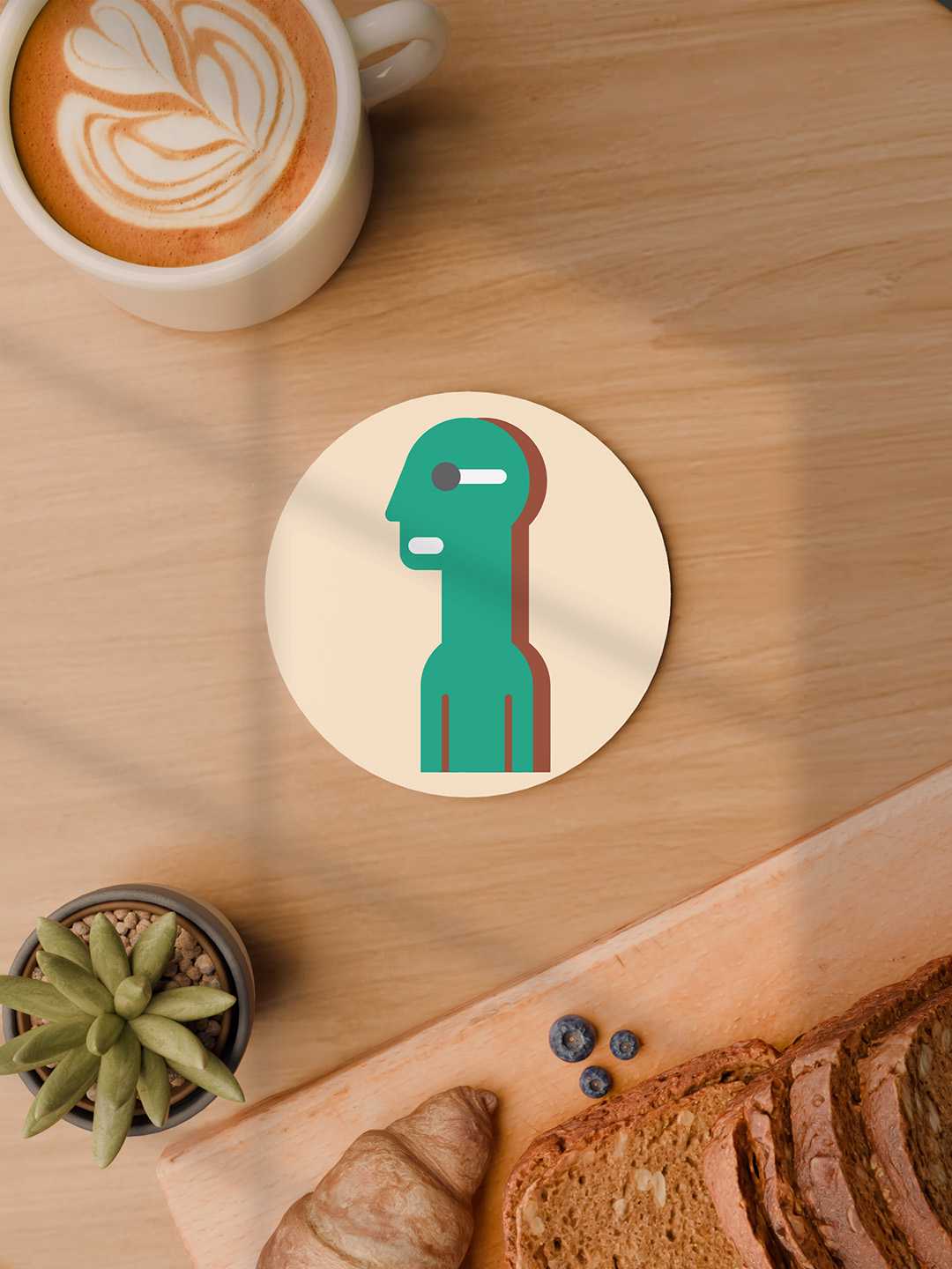 The Quirky Squad Graphic Coasters - Pack of 6