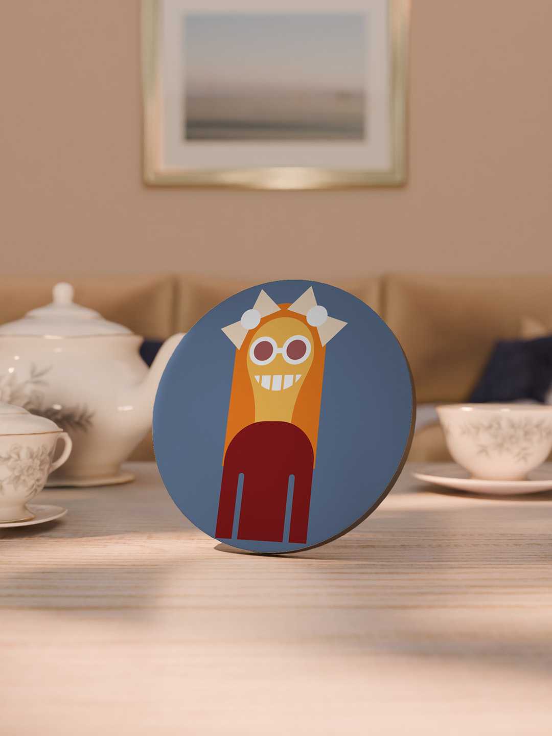 The Chill Peeps Graphic Coasters - Pack of 6