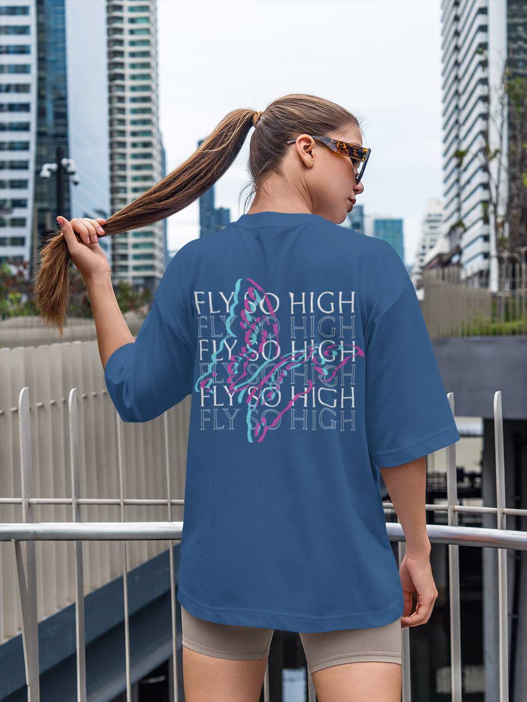 Fly So High Oversized Tee