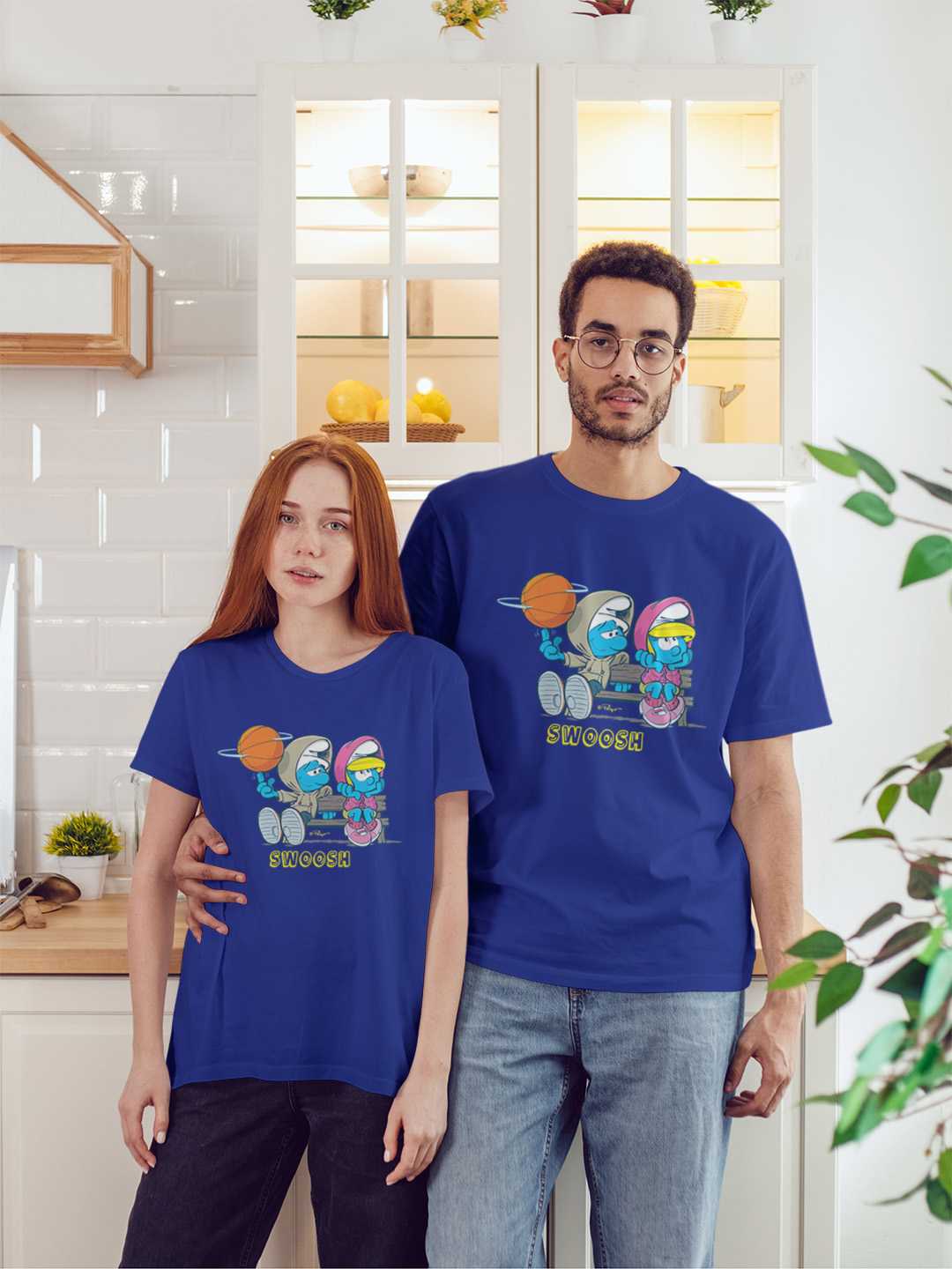 Swooosh Smurf Regular Graphic Tee