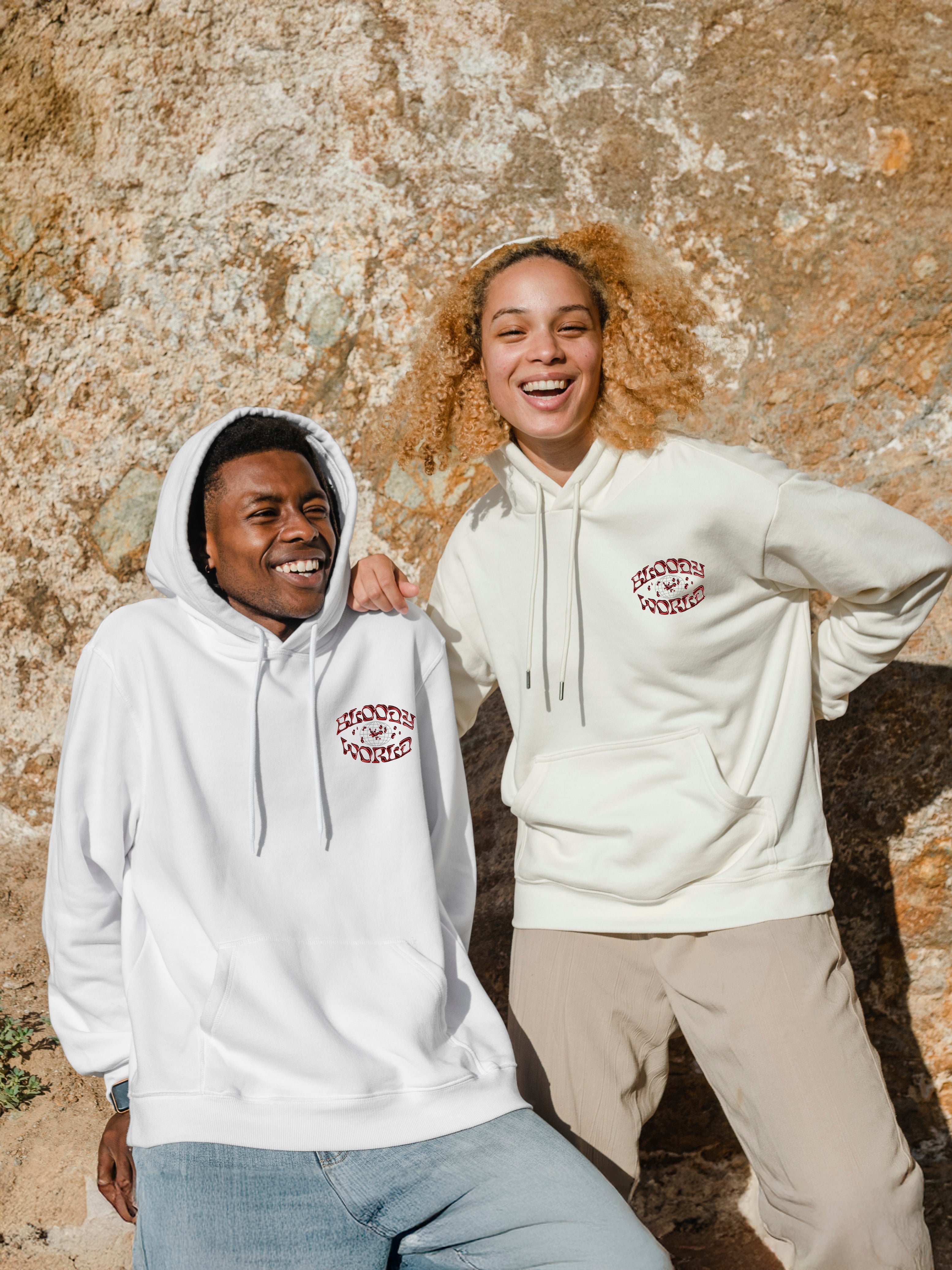 Bloody World Pullover Hoodie