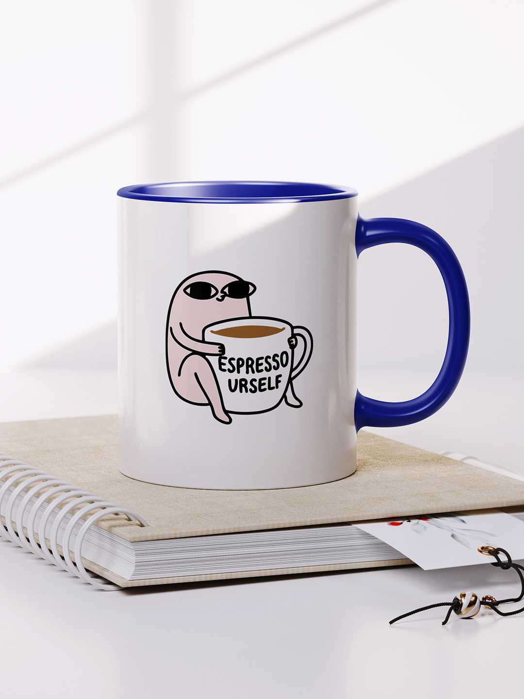 Espresso Urself Graphic Printed Ceramic Mug