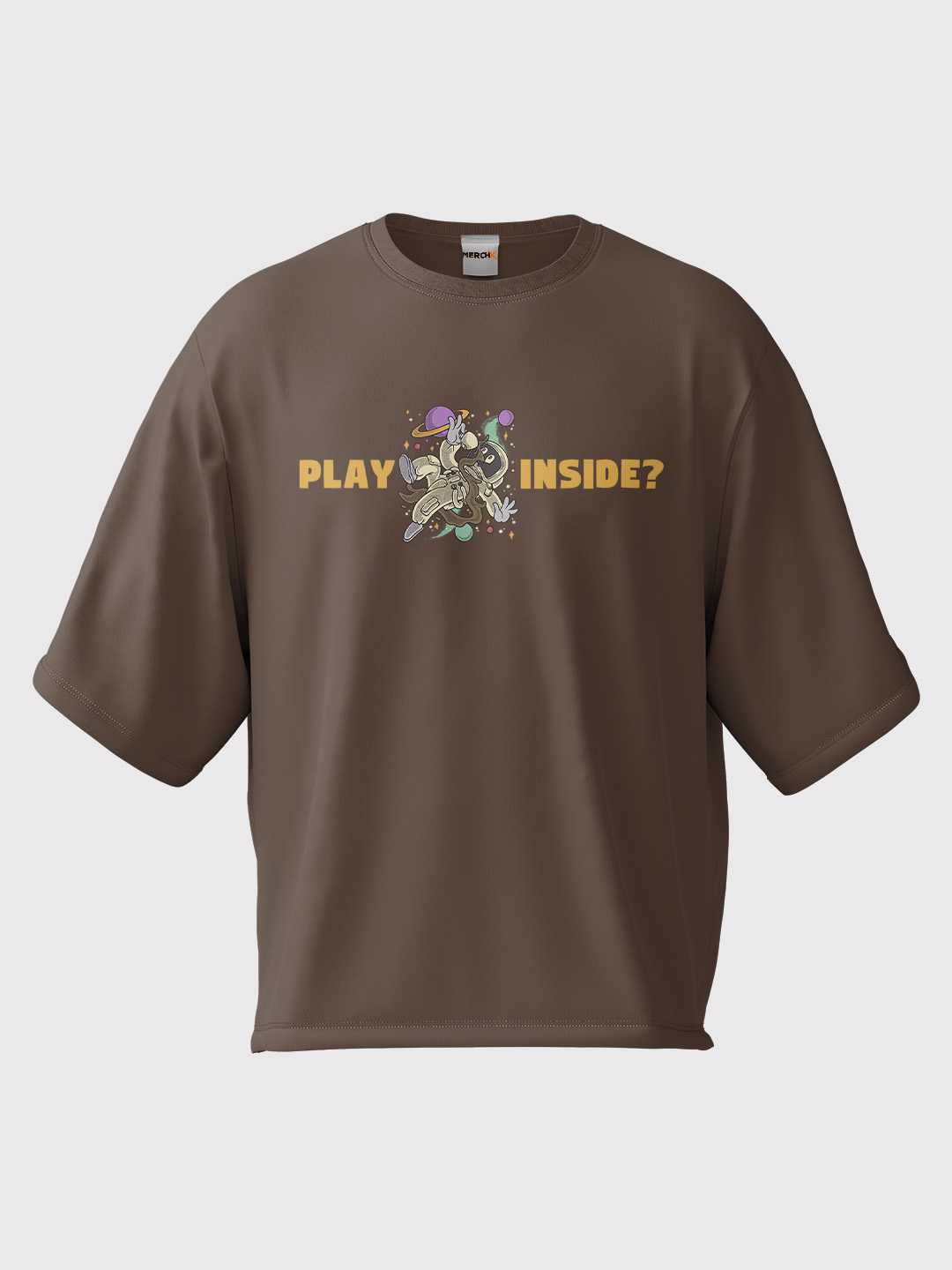 Play Inside Oversized Tee