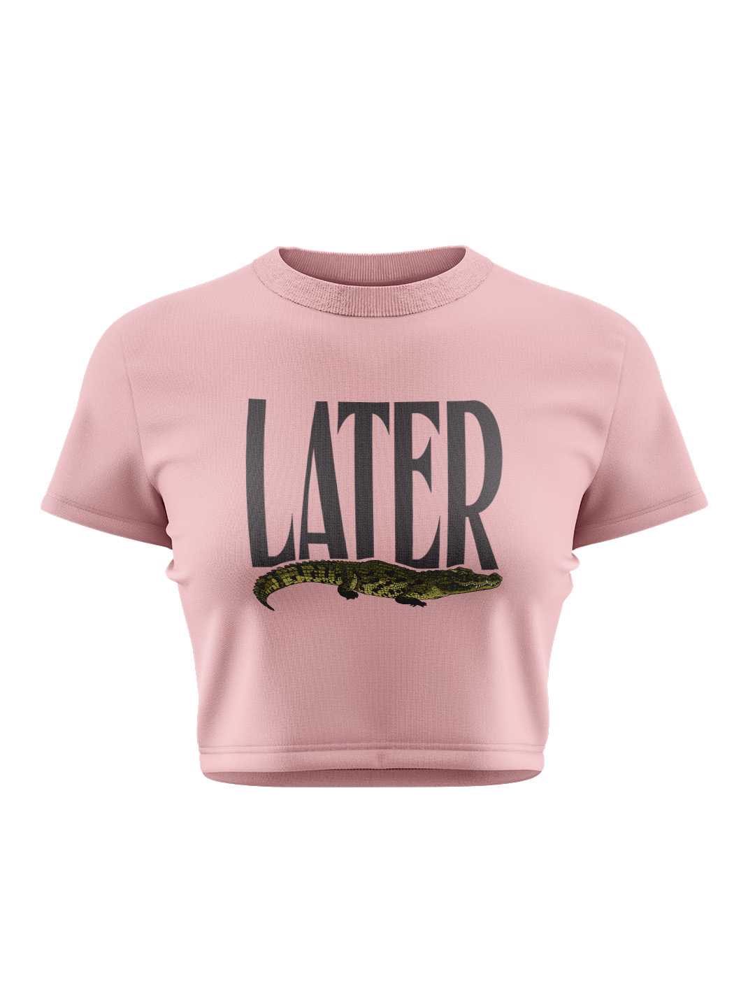 Later Aligator Graphic Baby Tee