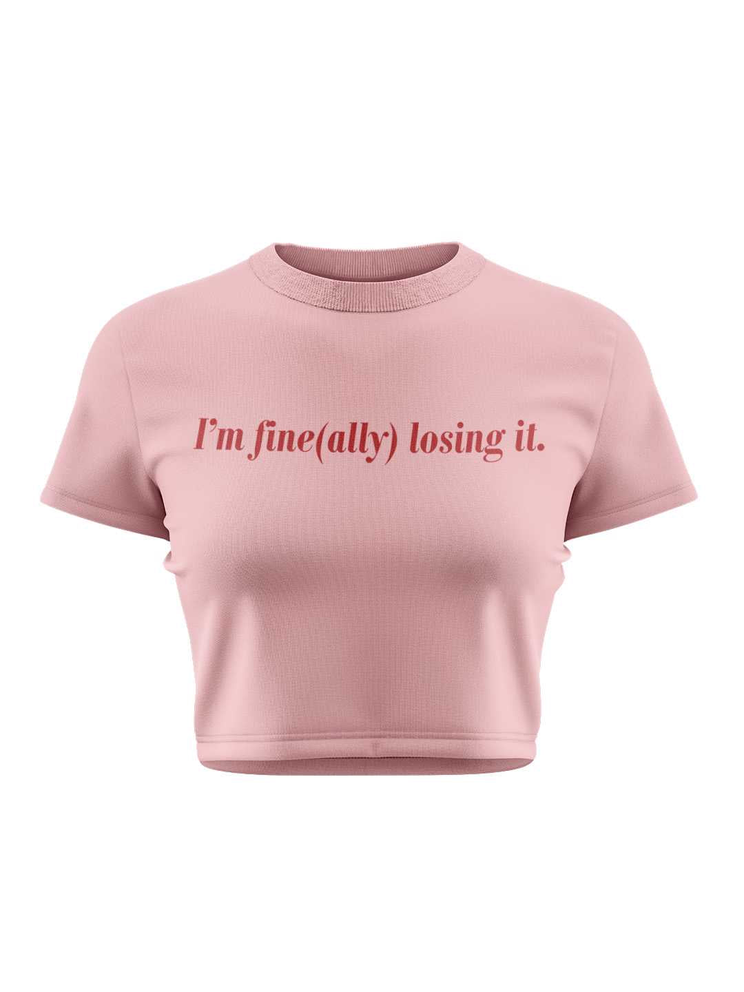 Finally Loving It Graphic Baby Tee