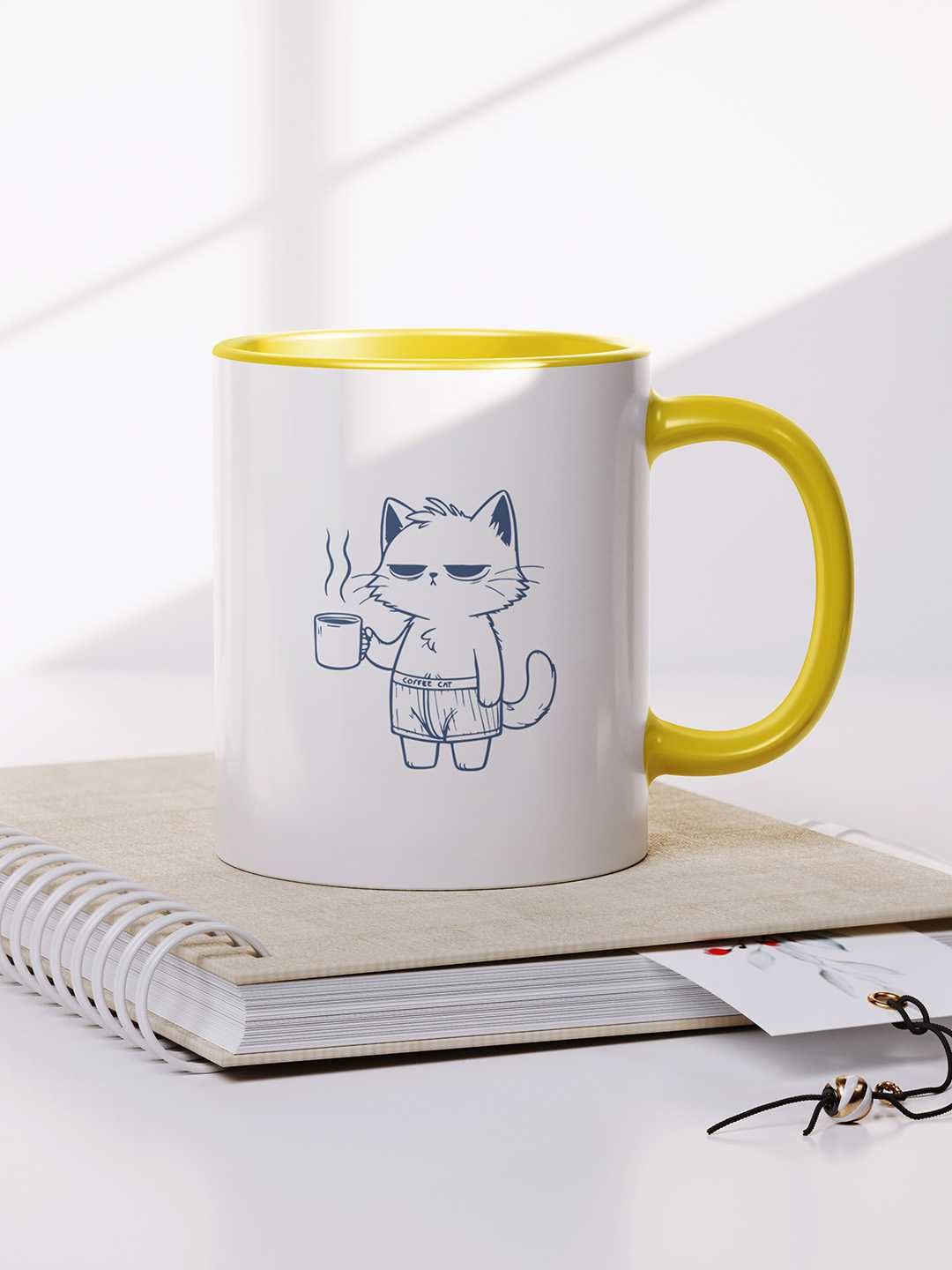 GRUMPY CAT Graphic Printed Ceramic Mug