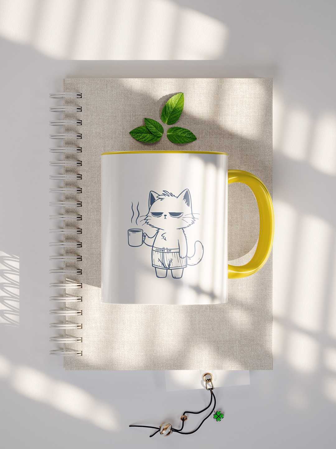 GRUMPY CAT Graphic Printed Ceramic Mug