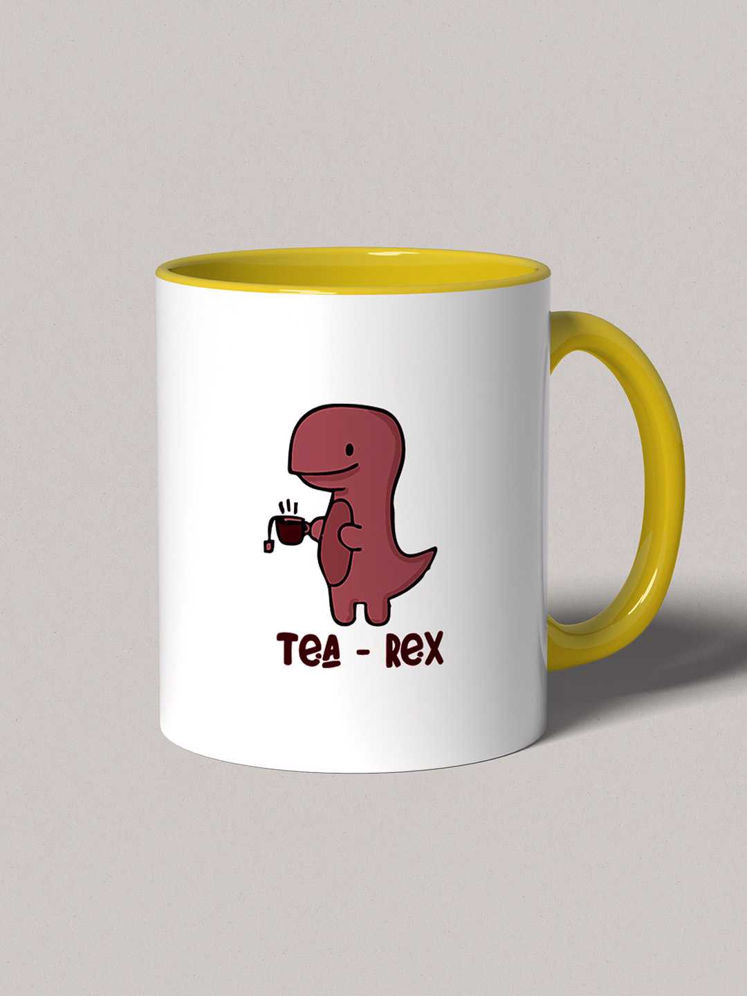 TEA-REX Graphic Printed Ceramic Mug