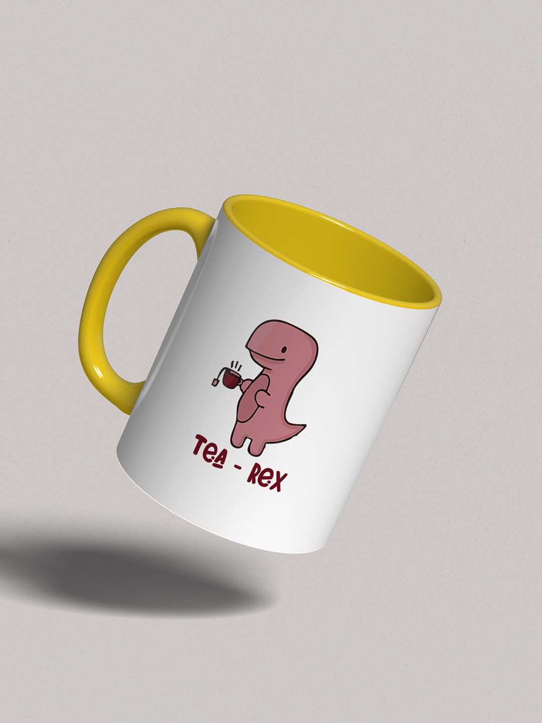TEA-REX Graphic Printed Ceramic Mug