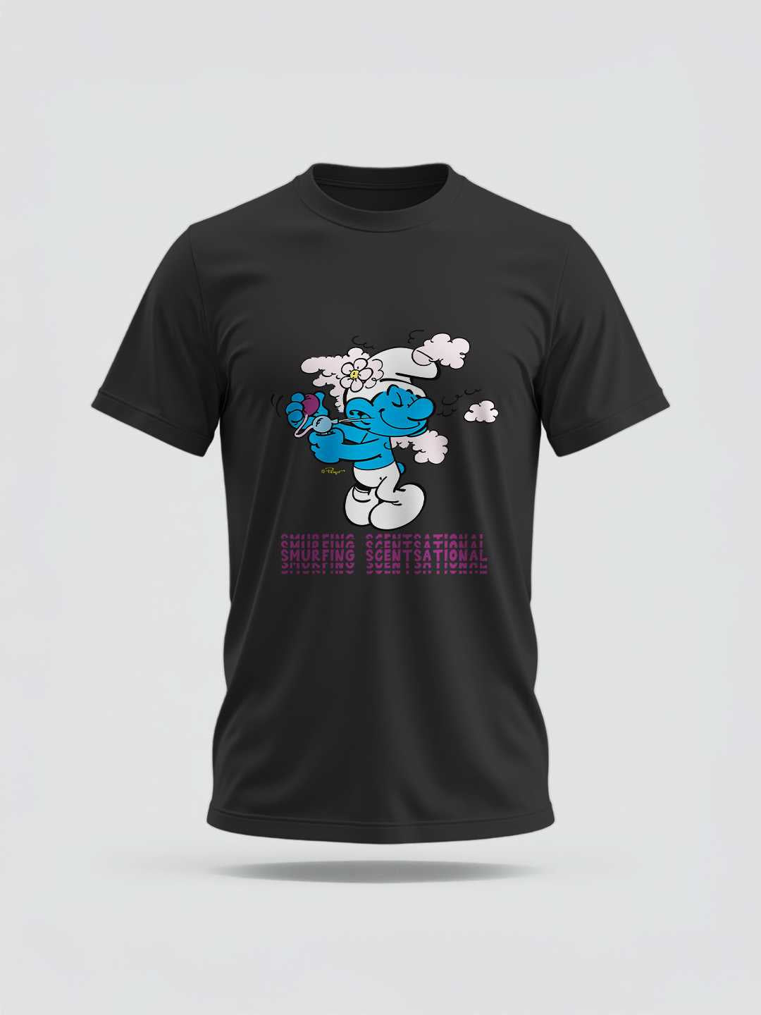 Scentsational Smurfs Regular Graphic Tee