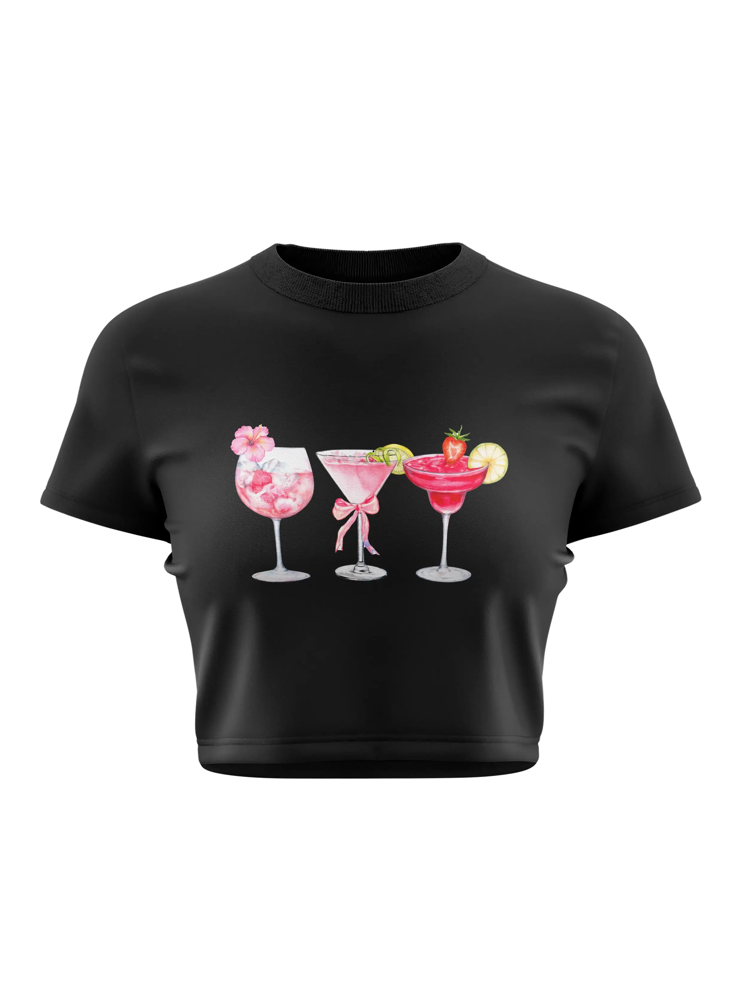 Pink Watercolor Cocktails