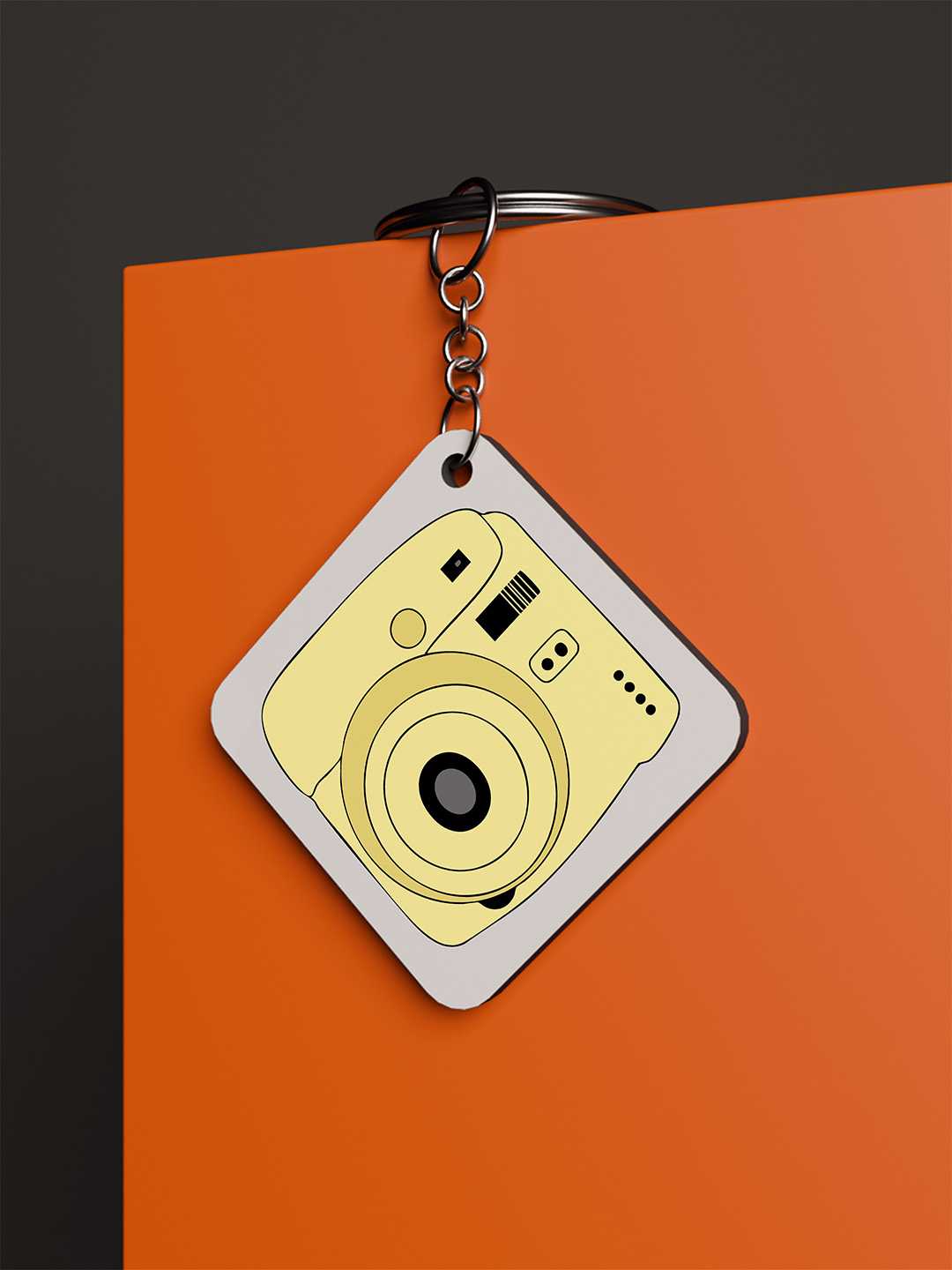 InstaX Camera Graphic Keychain