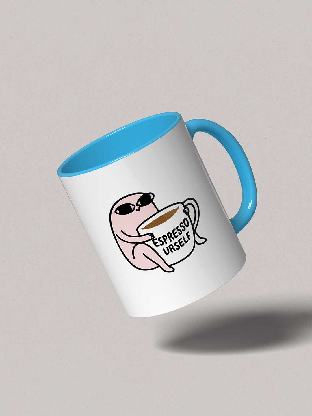 Espresso Urself Graphic Printed Ceramic Mug