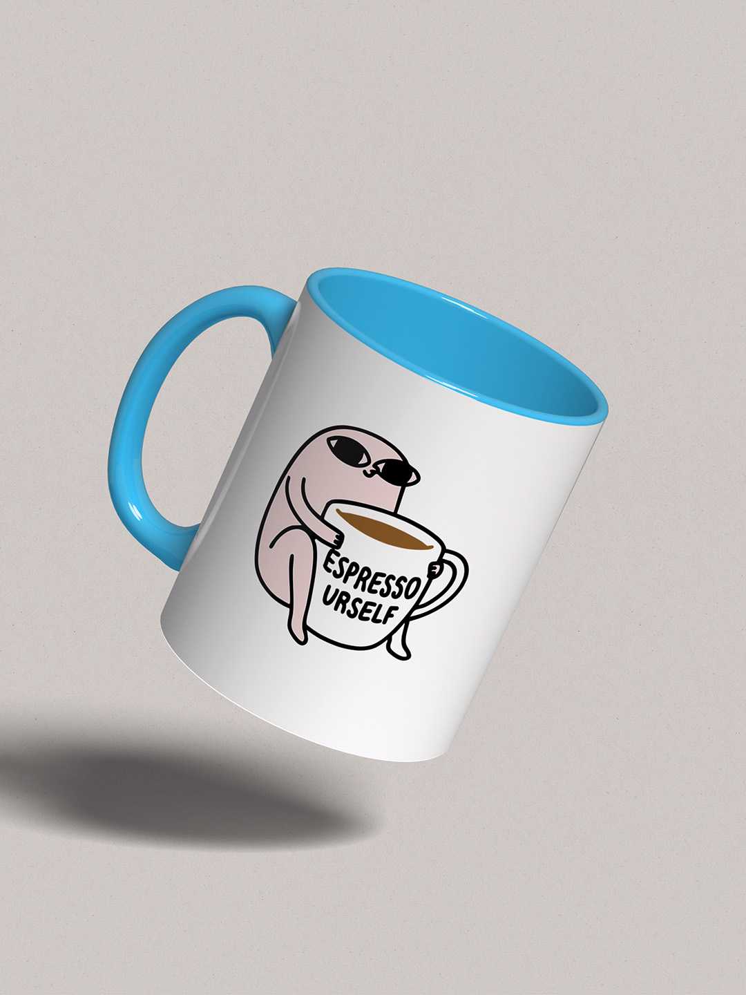 Espresso Urself Graphic Printed Ceramic Mug