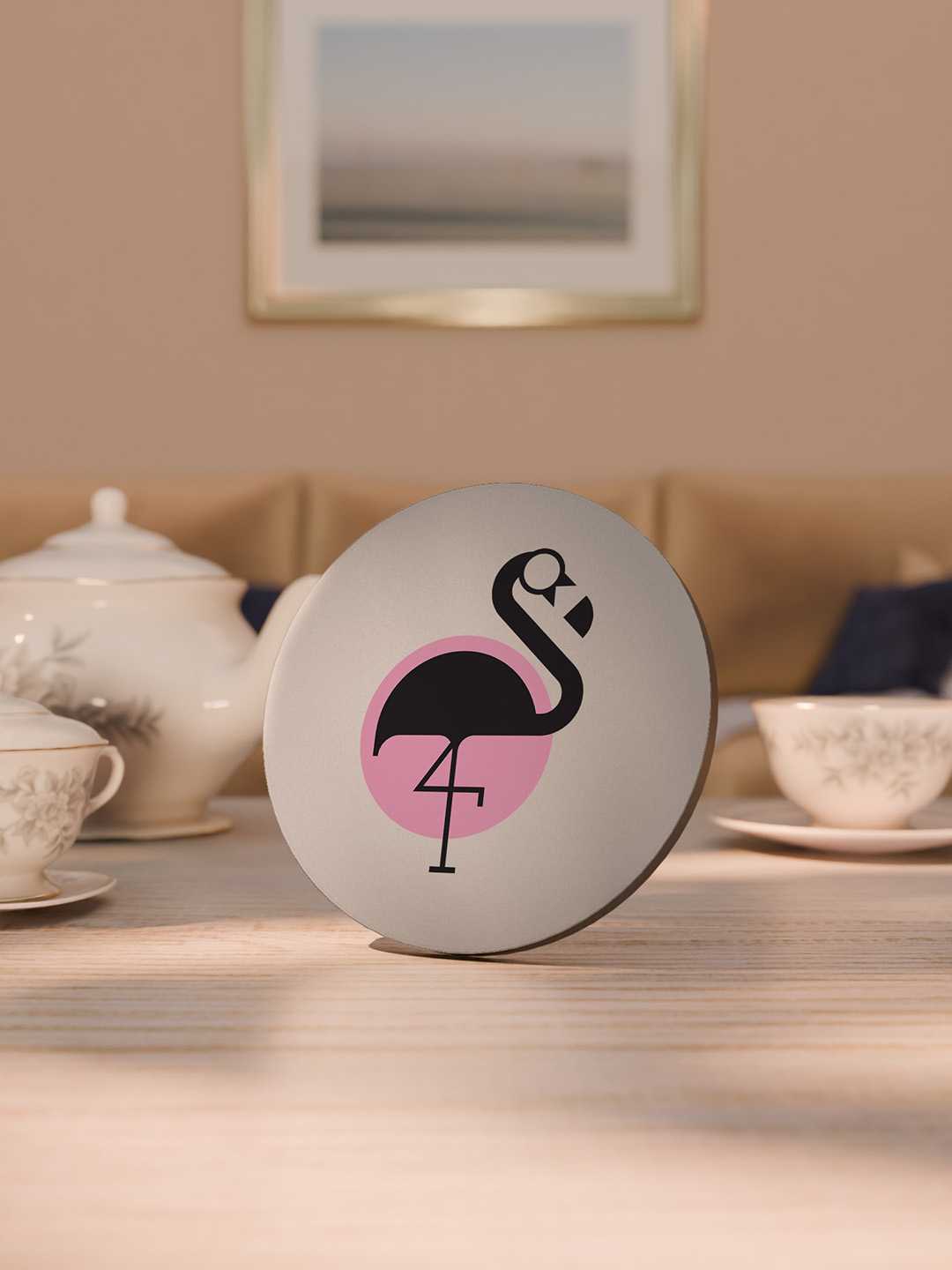 Birdy Nest Graphic Coasters - Pack of 6