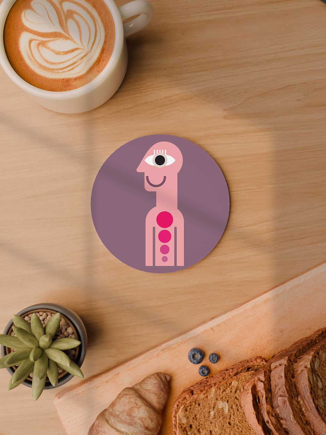 The Quirky Squad Graphic Coasters - Pack of 6