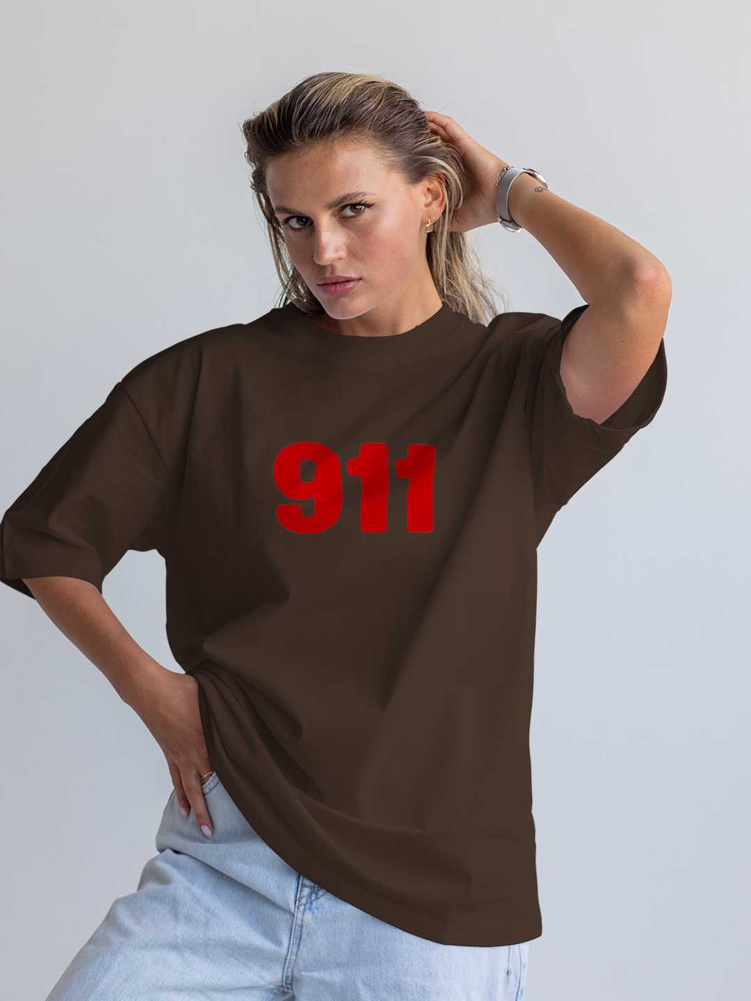 Sports Car 911 Oversized Tee